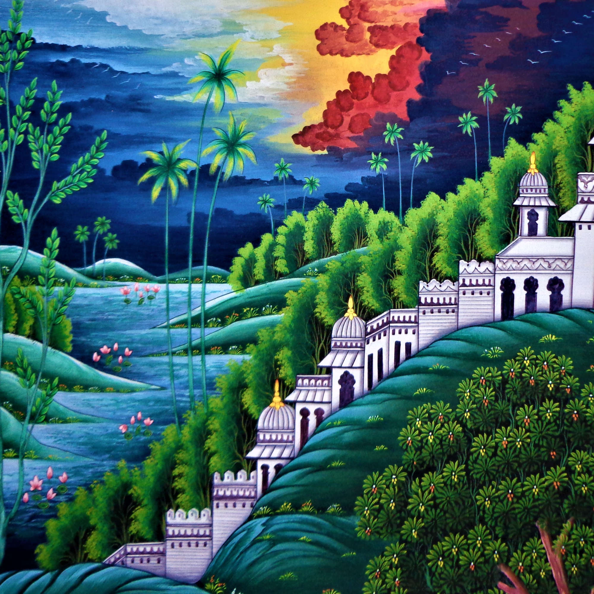 Maharaja Gold Painting