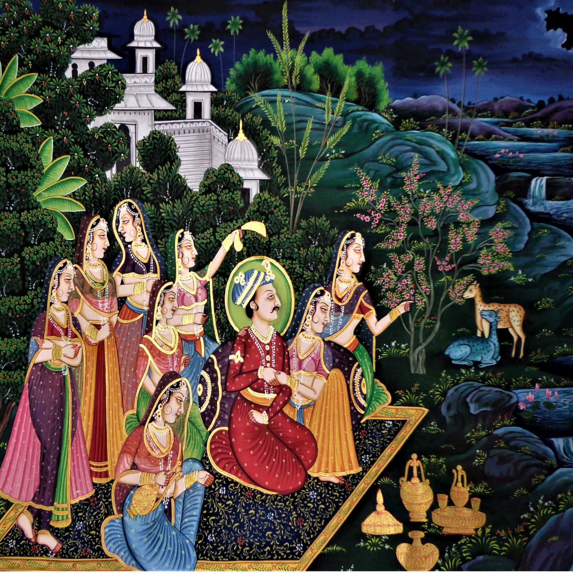 Maharaja Gold Painting