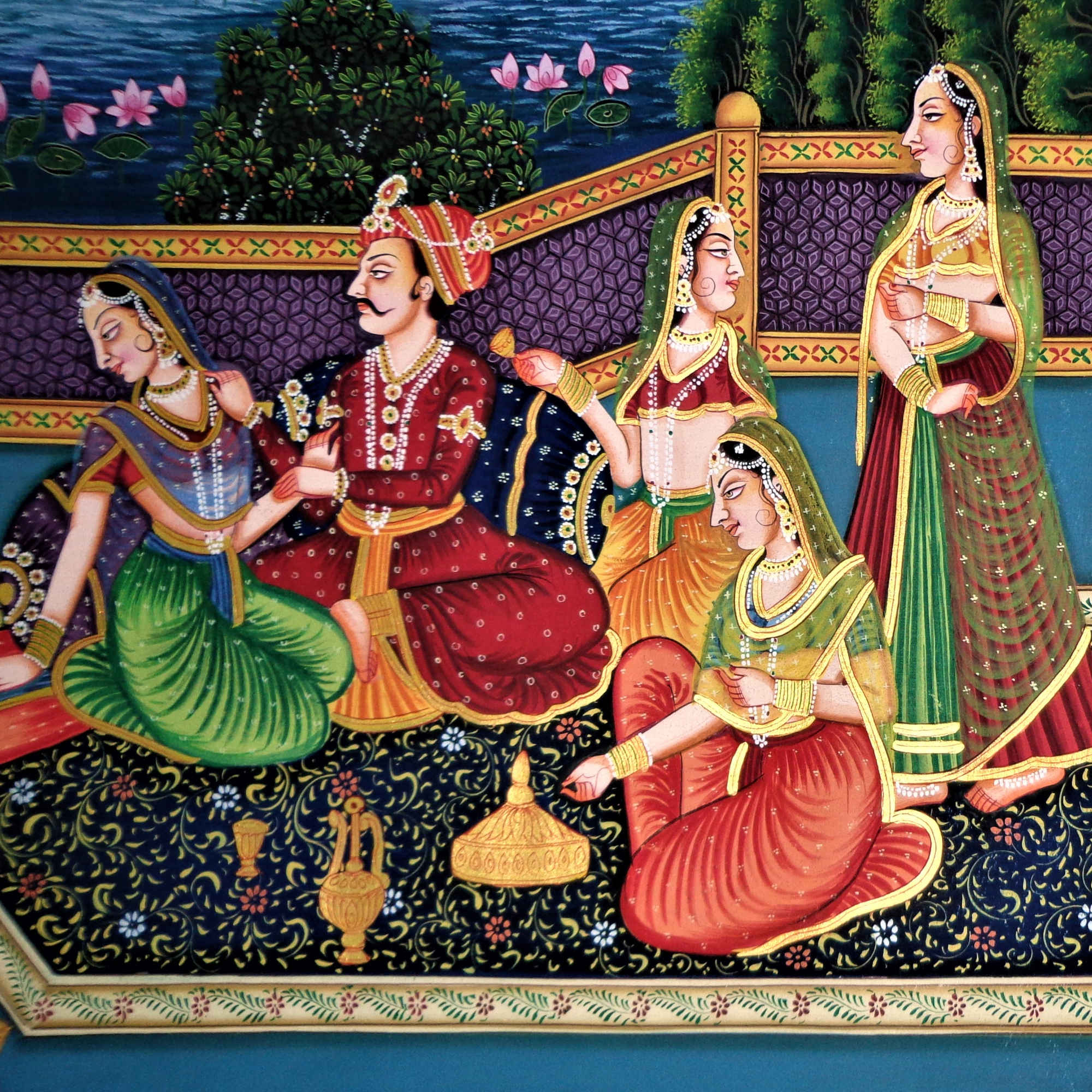Maharaja Gold Painting
