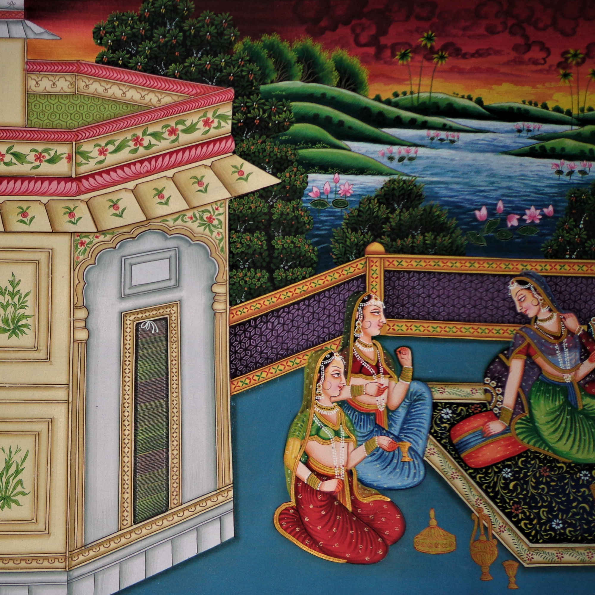 Maharaja Gold Painting