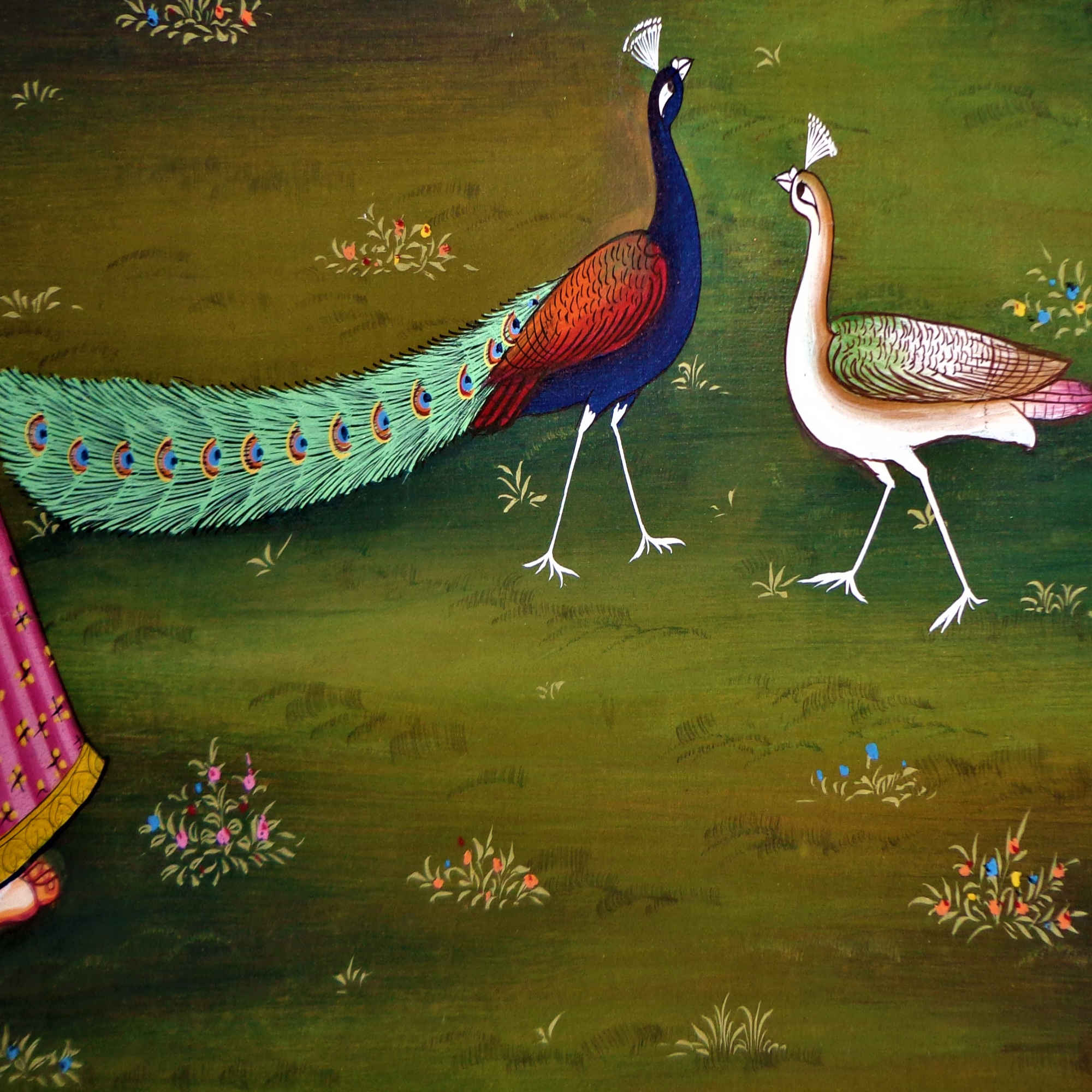 Vrindavan Ras Gold Painting