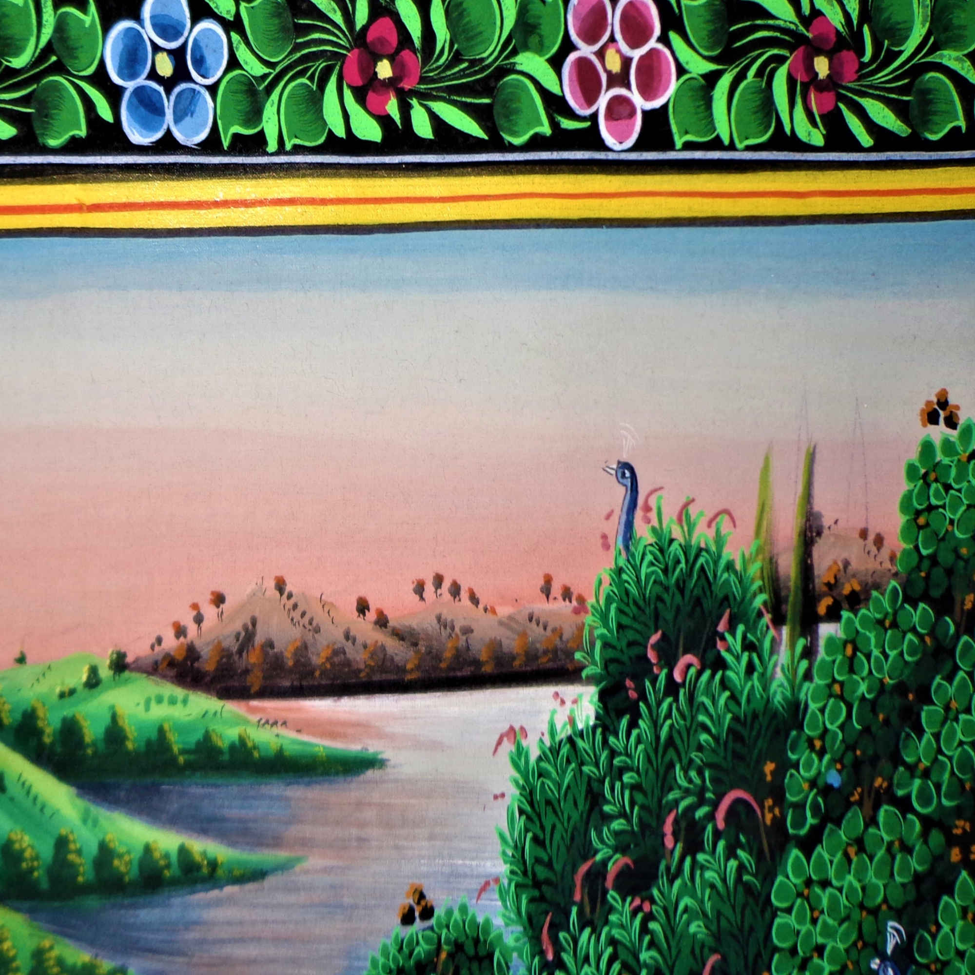 Vrindavan Ras Gold Painting