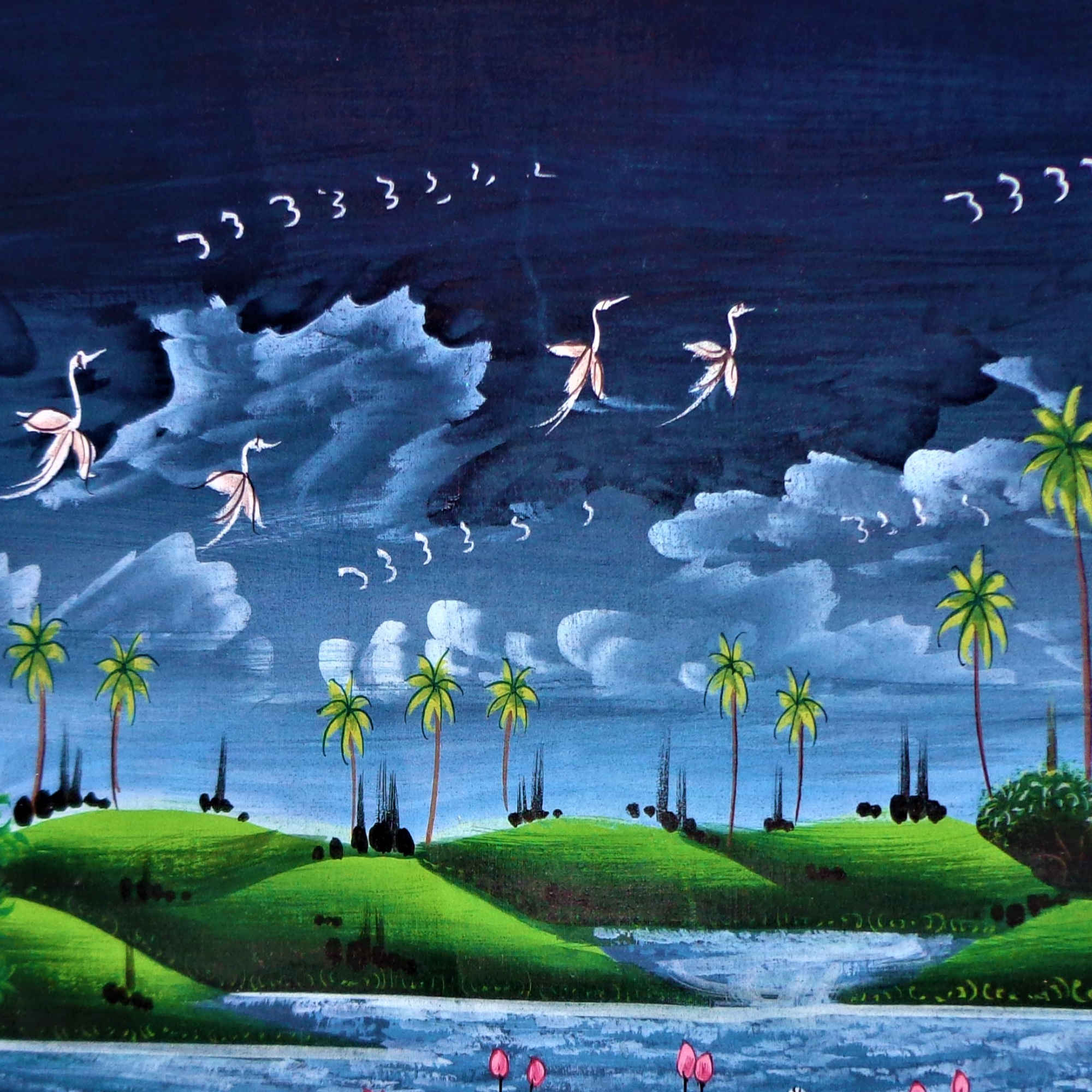 Vrindavan Ras Gold Painting