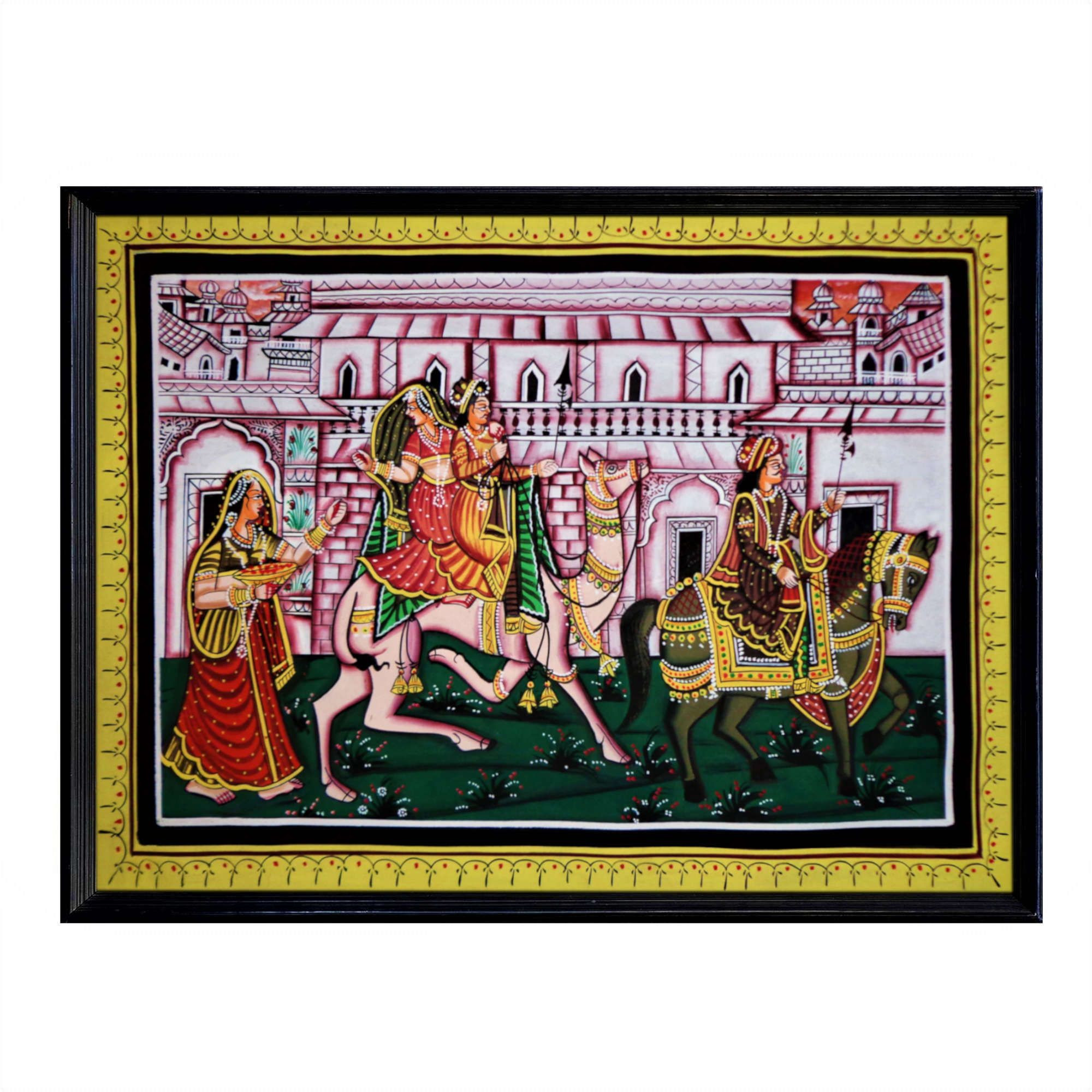Royal Rajgharana Miniature Art Rajasthani Painting