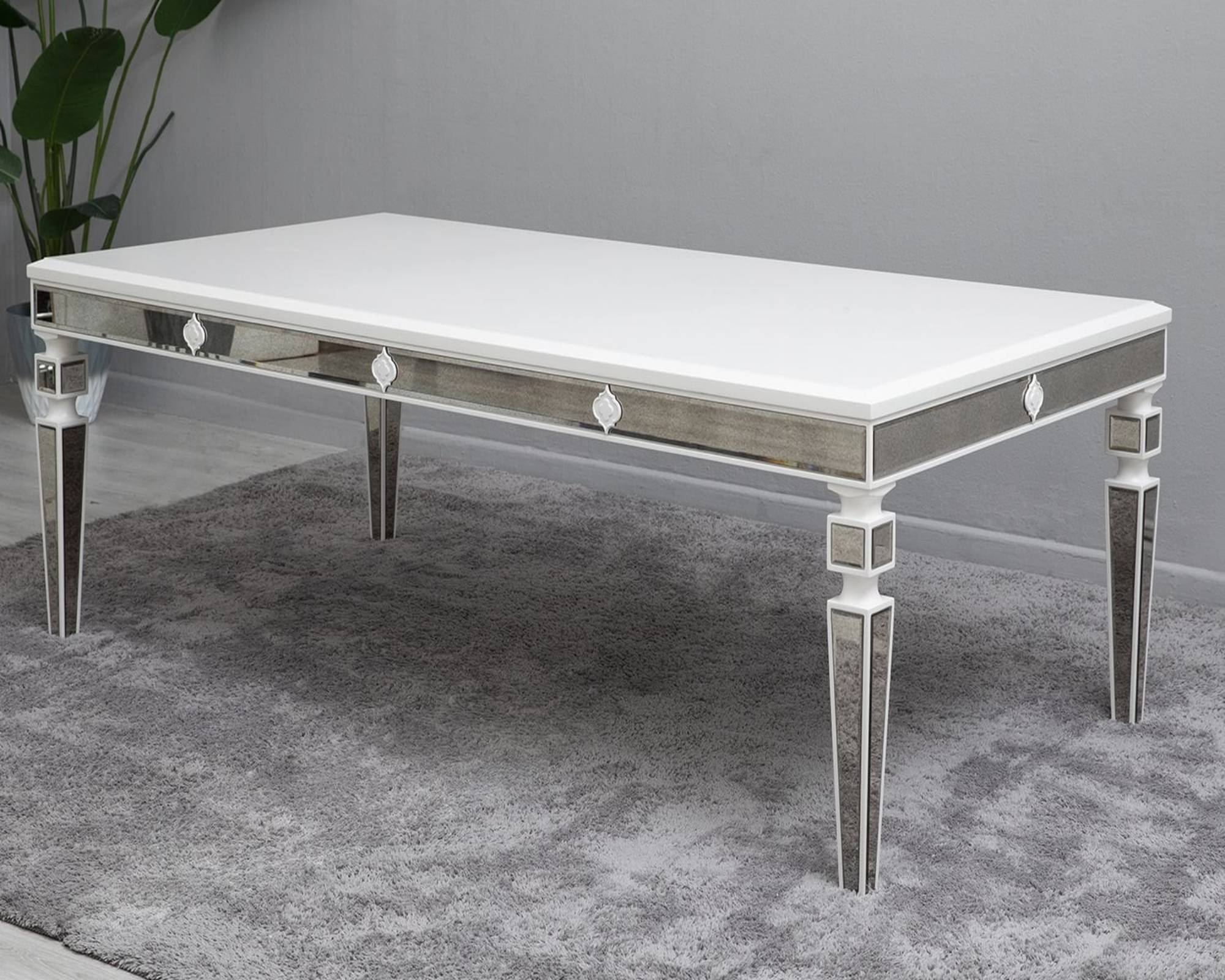 AGNES Mirrored Dining Table