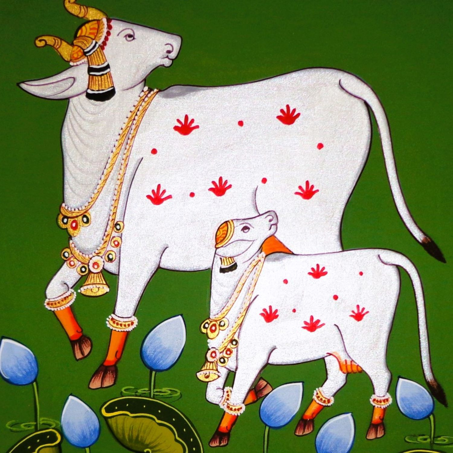 Pichwai Art Kamdhenu Painting - KD01