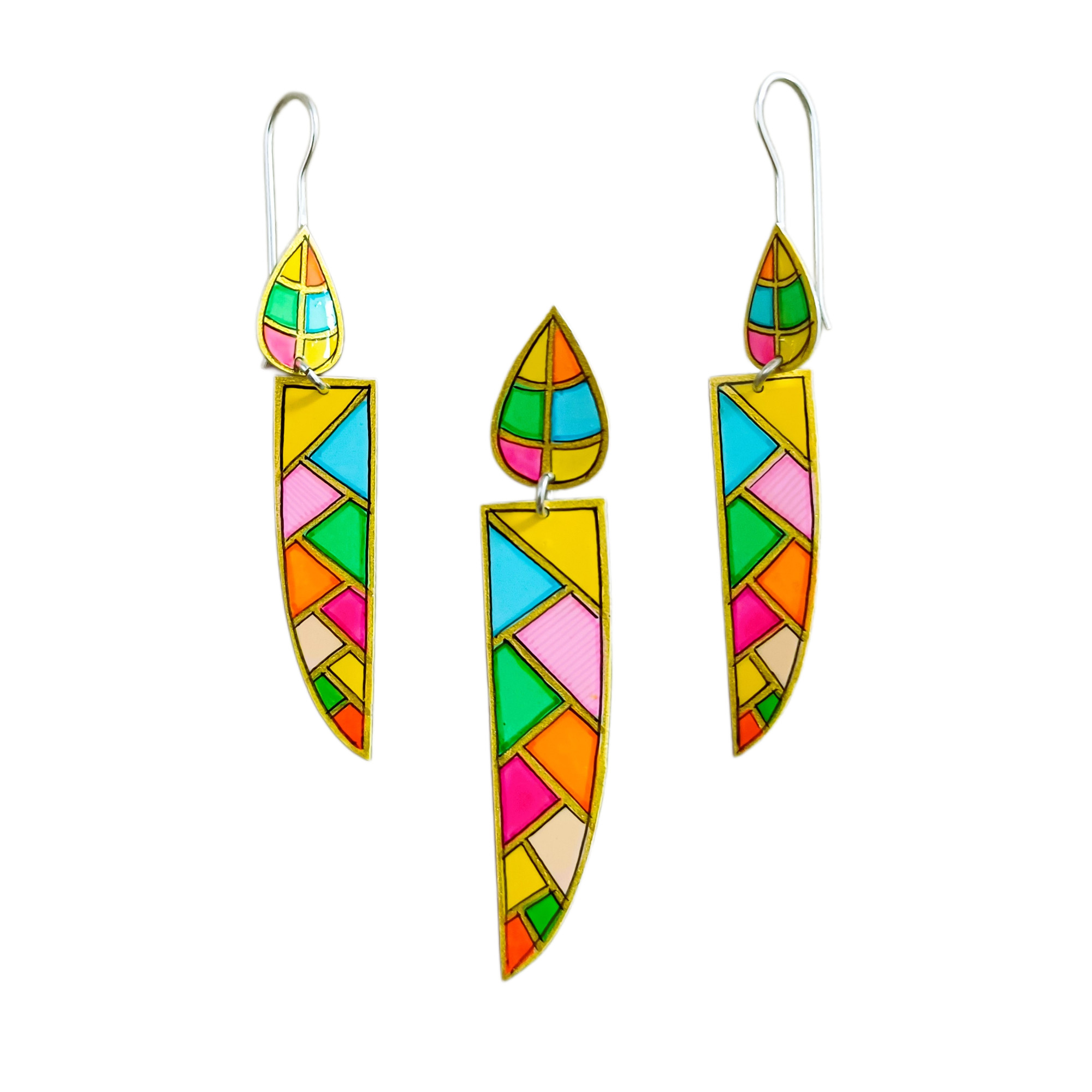 Handcrafted Pendant Earring Jewelry by AVIVANA