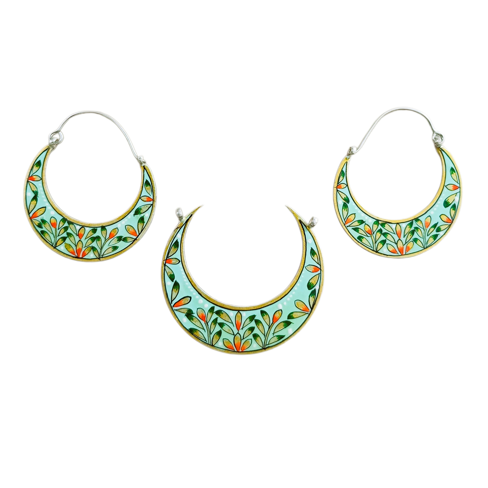 Handcrafted Pendant Earring Jewelry by AVIVANA