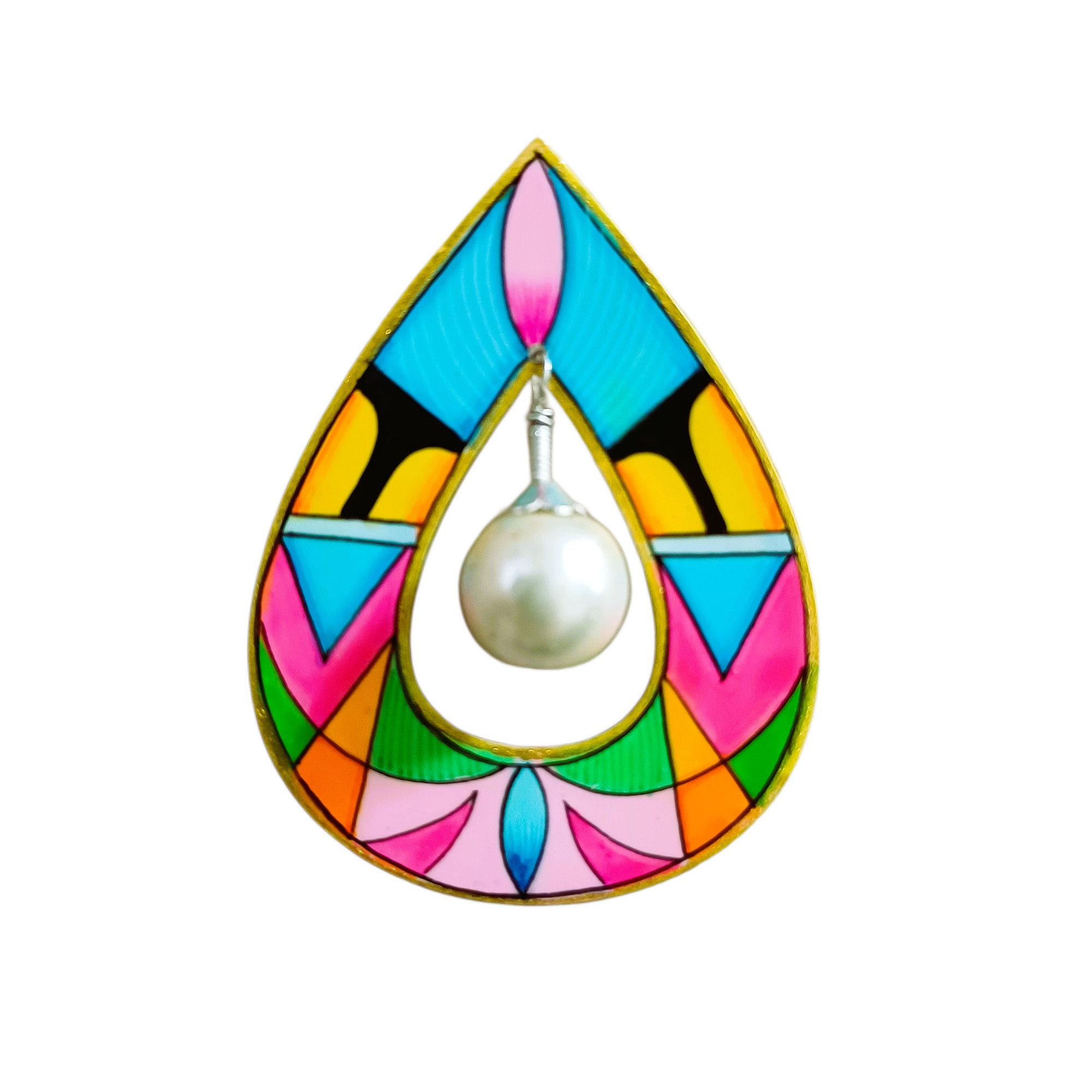 Handcrafted Pendant Earring Jewelry by AVIVANA