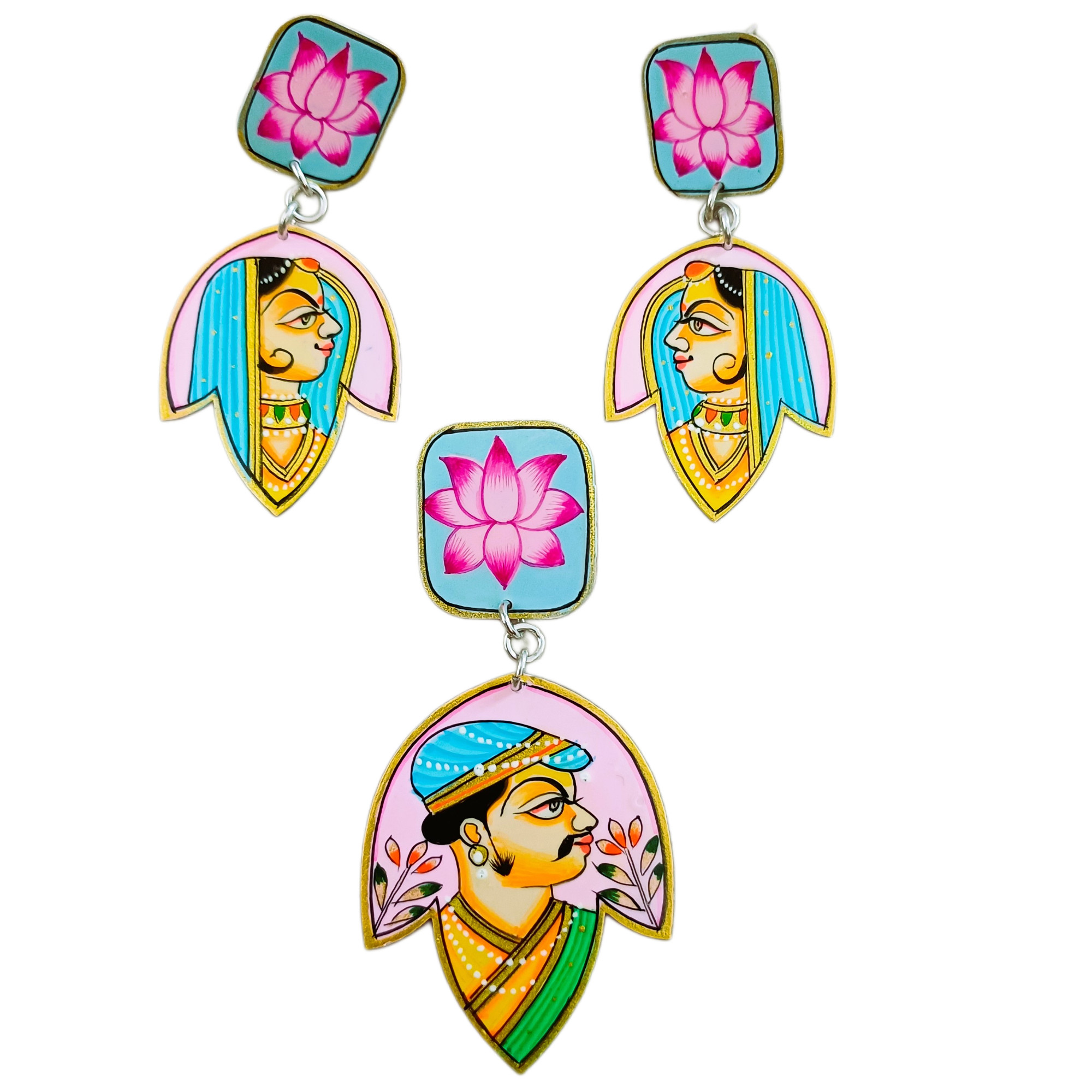 Handcrafted Pendant Earring Jewelry by AVIVANA