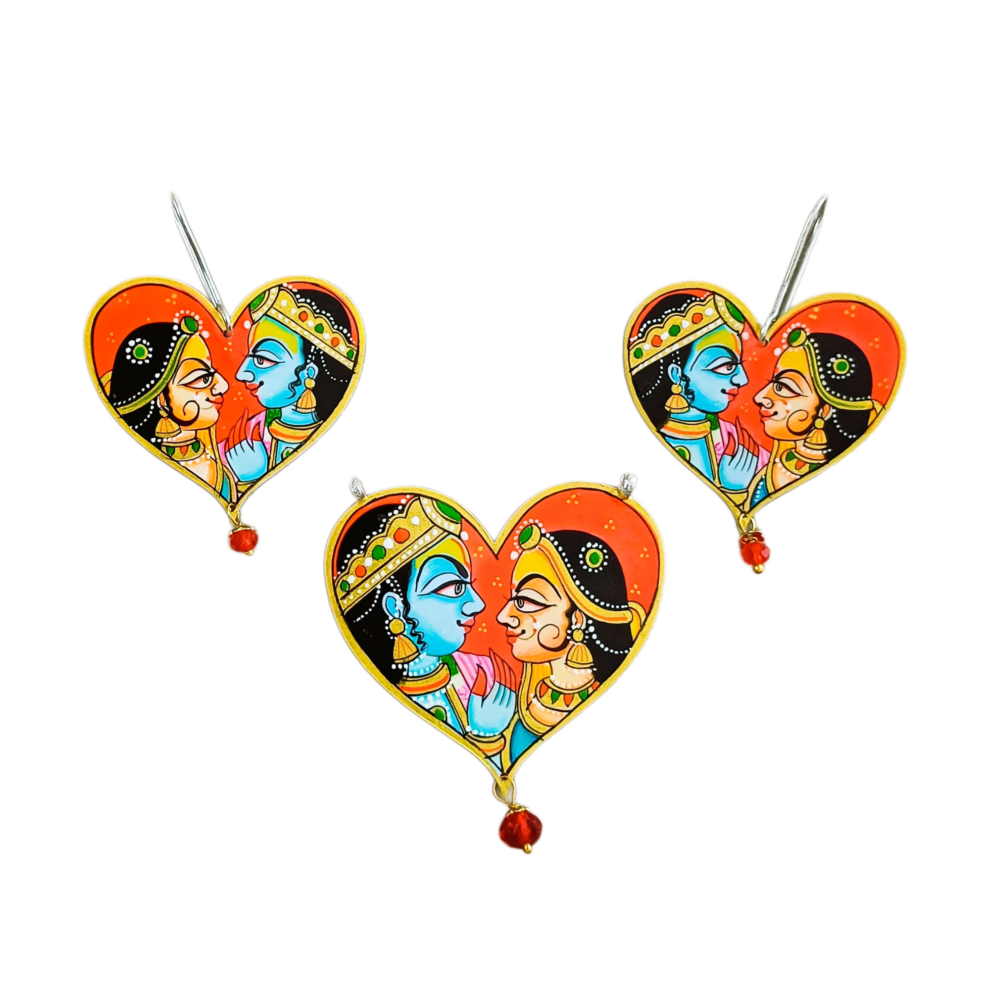 Handcrafted Pendant Earring Jewelry by AVIVANA