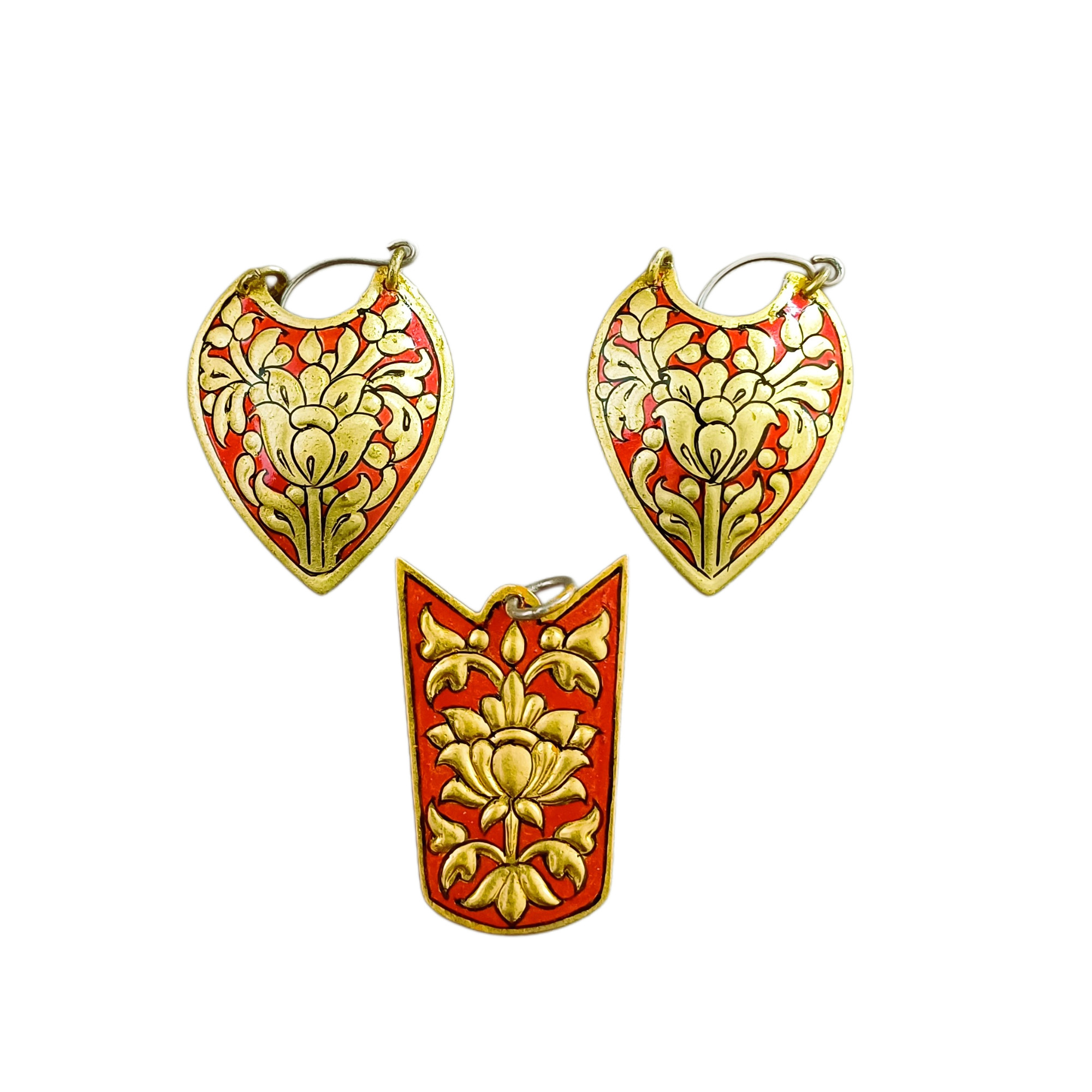 Handcrafted Pendant Earring Jewelry by AVIVANA