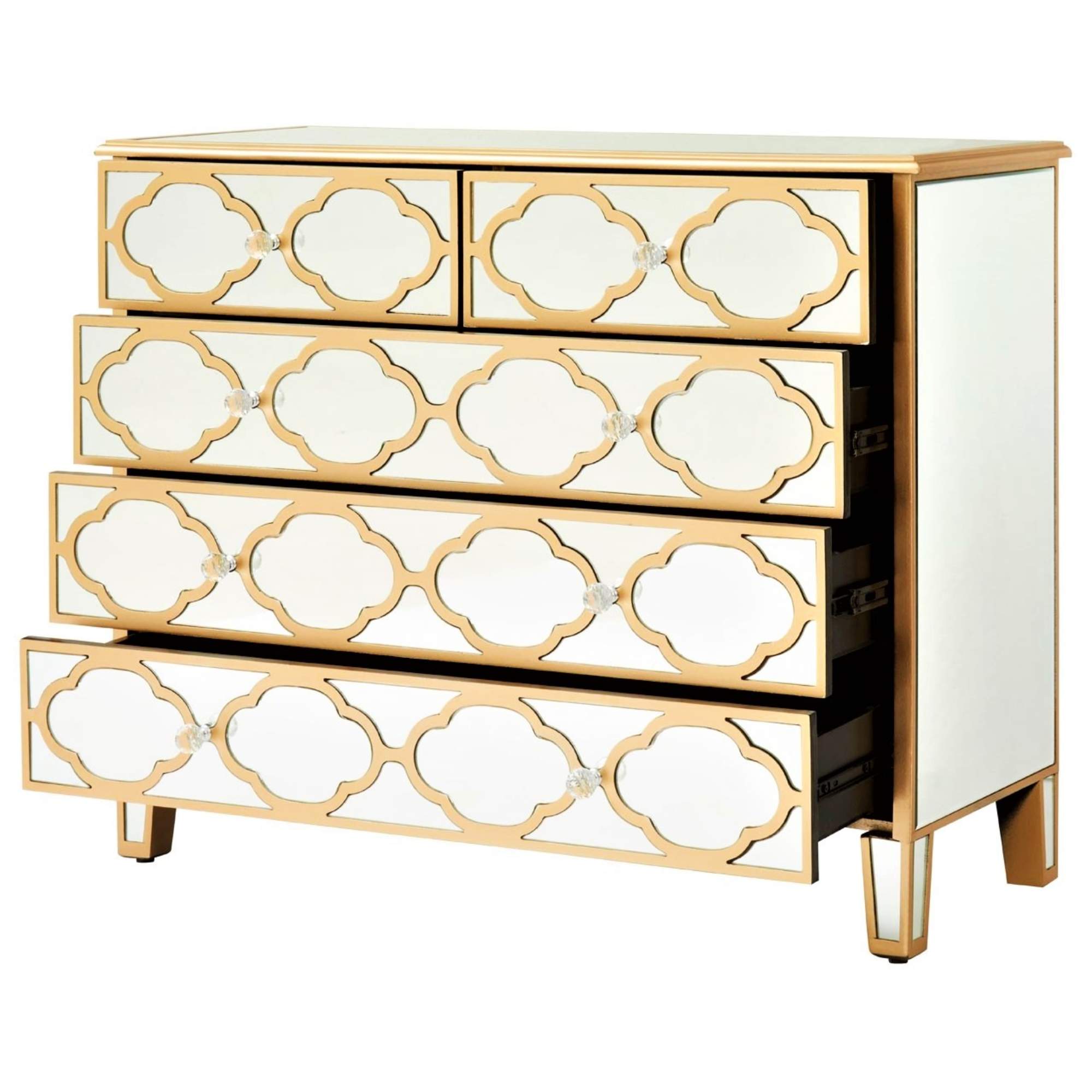 ALTMAN Mirrored Sideboard Highboy