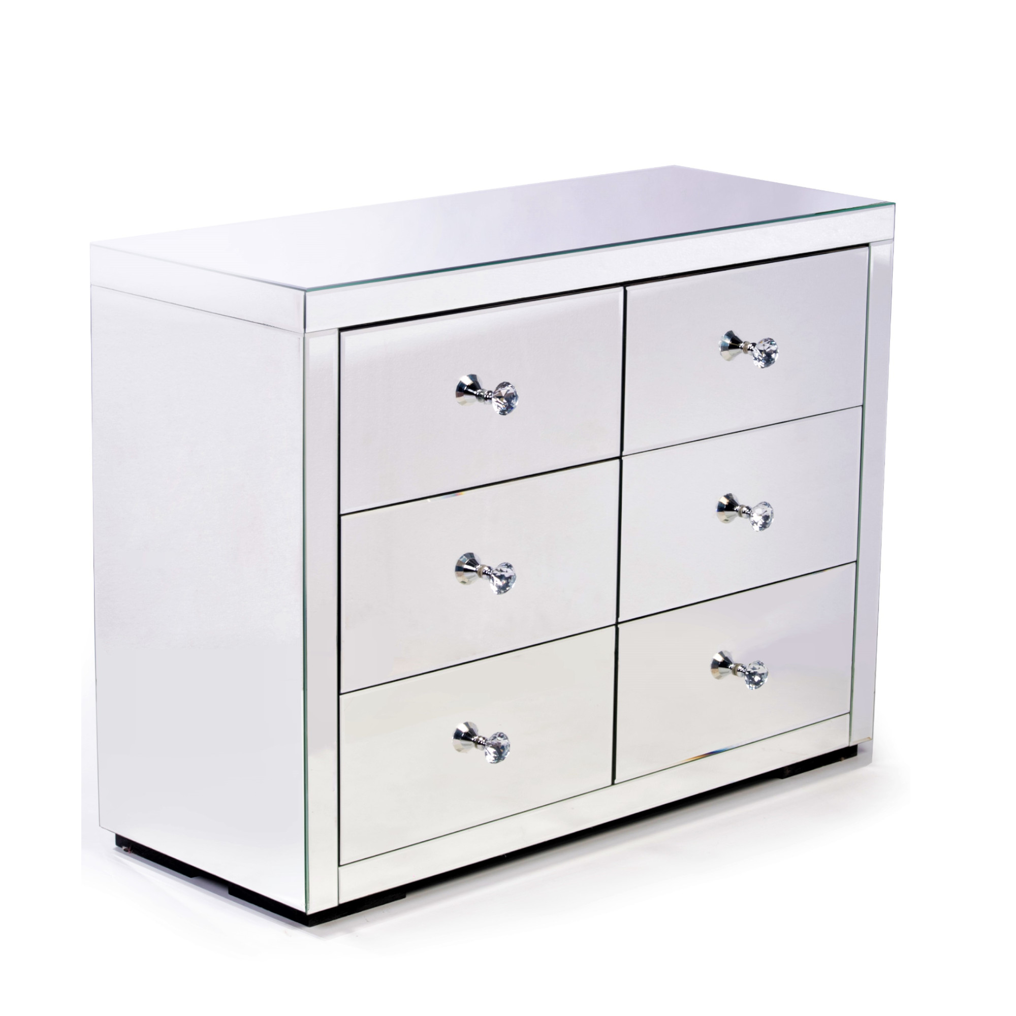 ELAN Mirrored Sideboard Cabinet Highboy