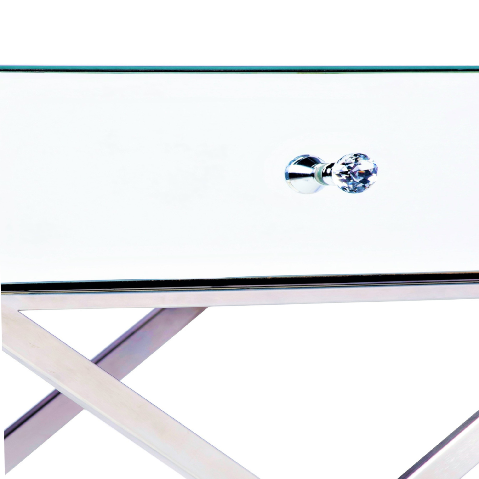 ELAN Mirrored Bedside End Table