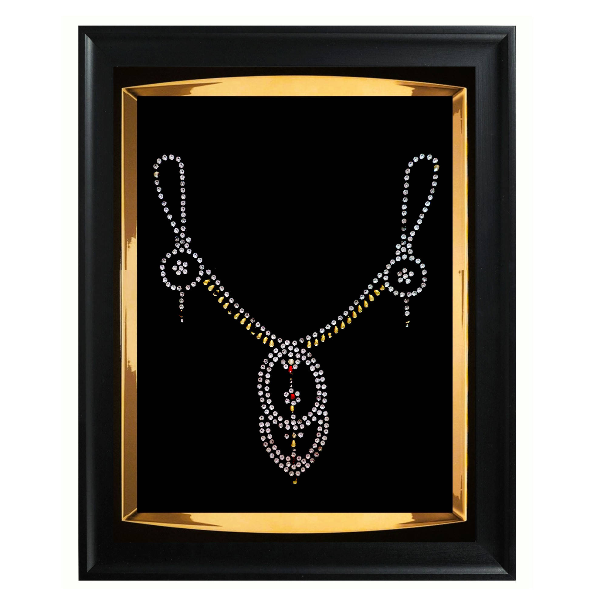 Ethnic Jewelry Painting Handcrafted Wall Art