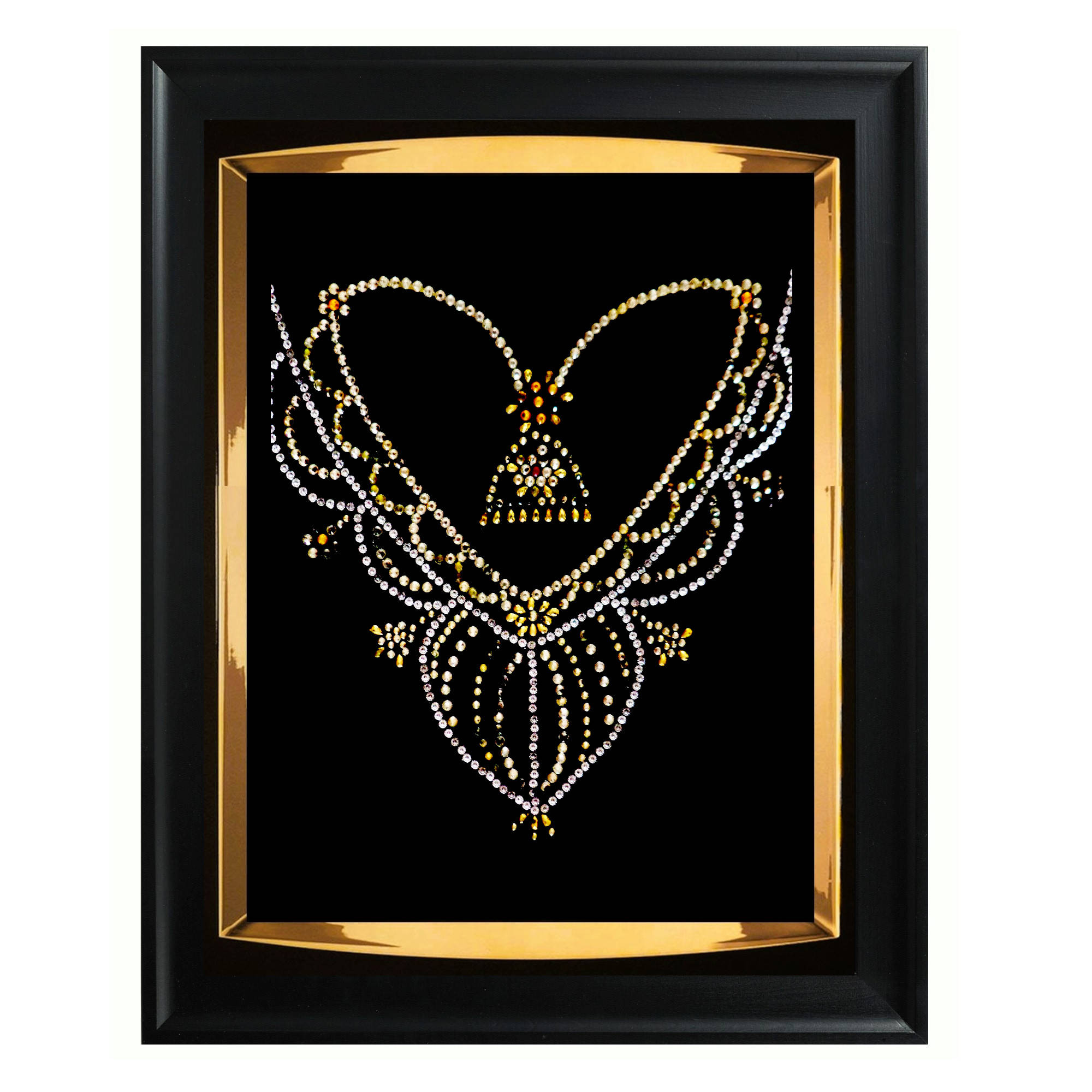 Ethnic Jewelry Painting Handcrafted Wall Art