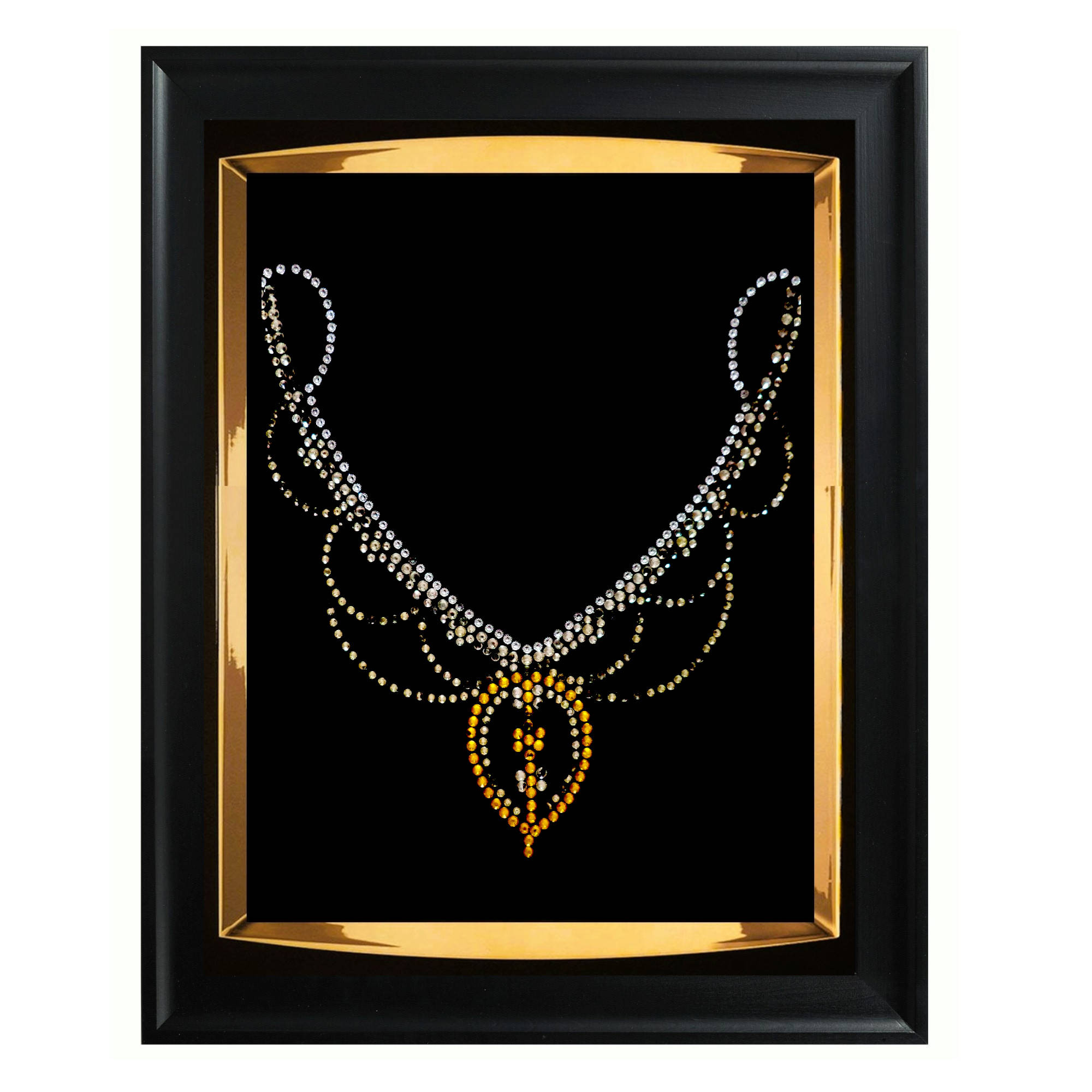 Ethnic Jewelry Painting Handcrafted Wall Art