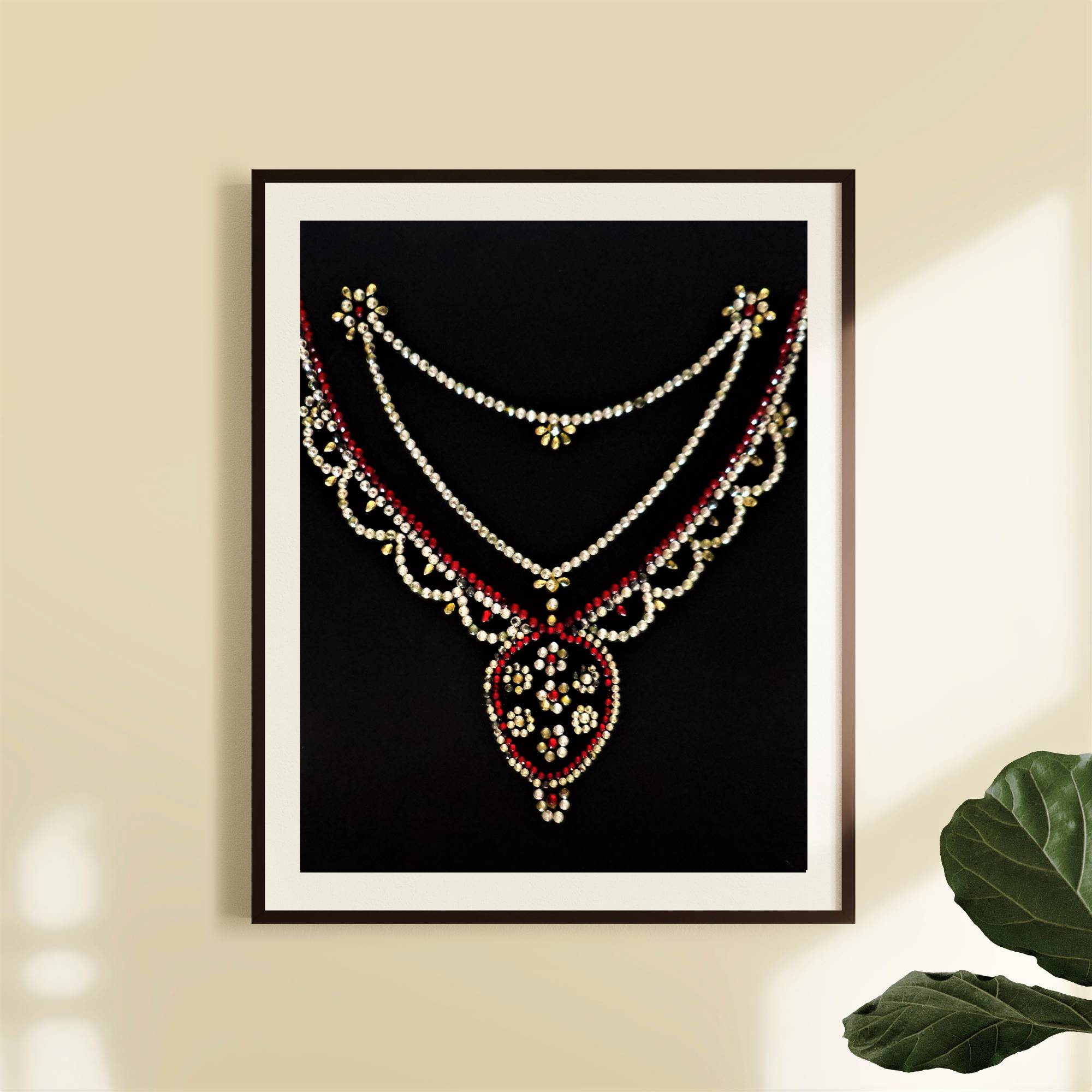 AVIVANA Ethnic Jewelry Painting Wall Art