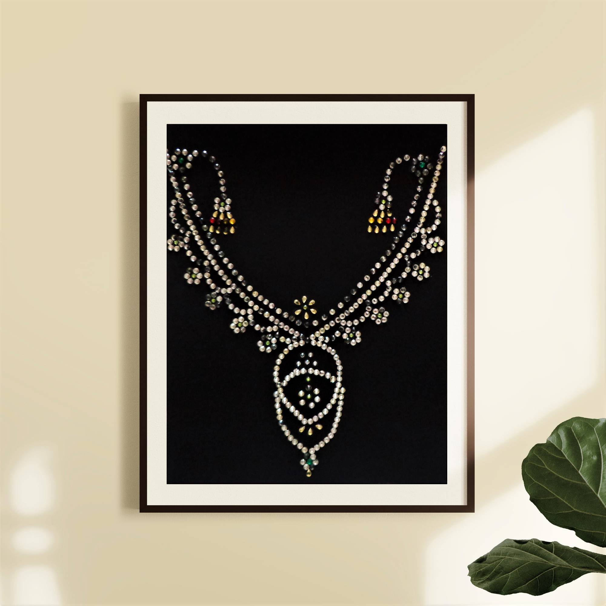AVIVANA Ethnic Jewelry Painting Wall Art