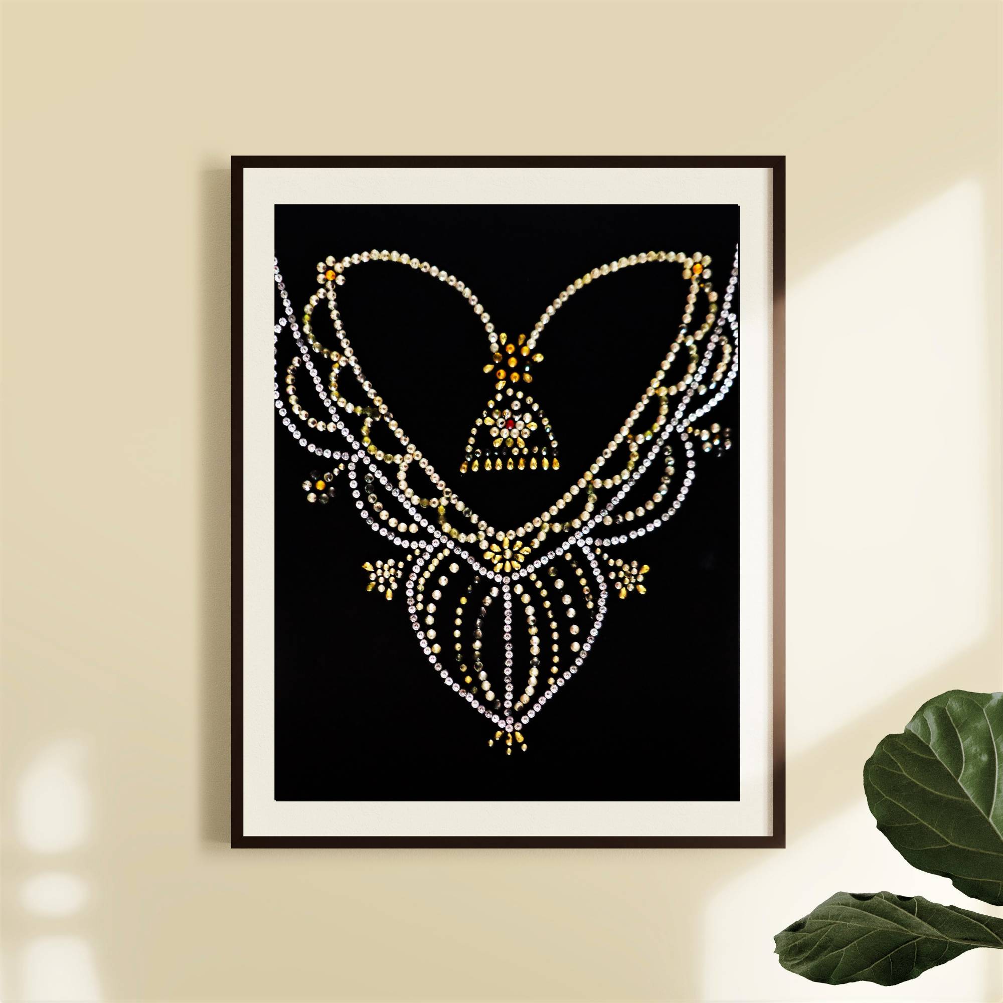 AVIVANA Ethnic Jewelry Painting Wall Art