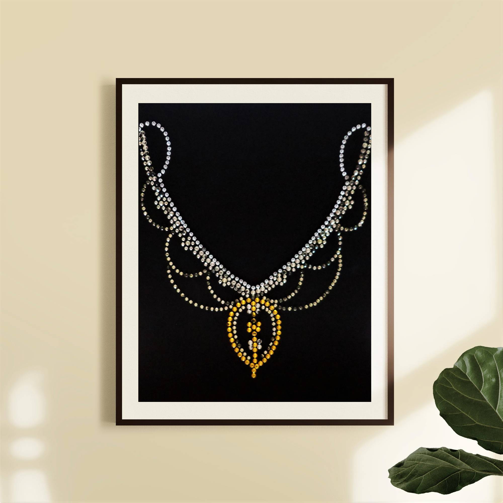 AVIVANA Ethnic Jewelry Painting Wall Art