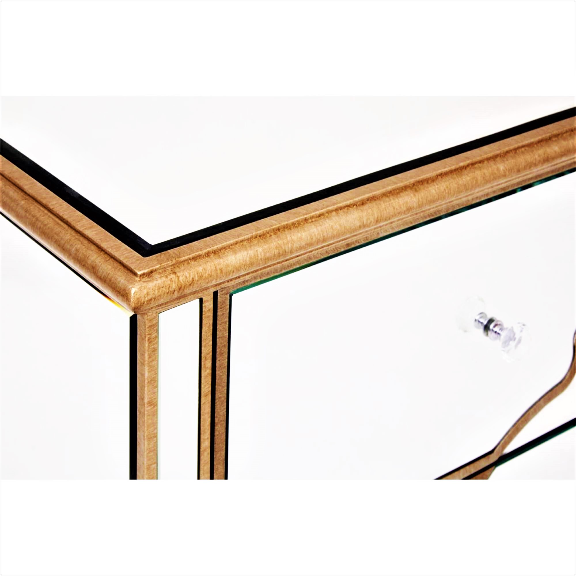 LUNA Mirrored Sideboard Highboy
