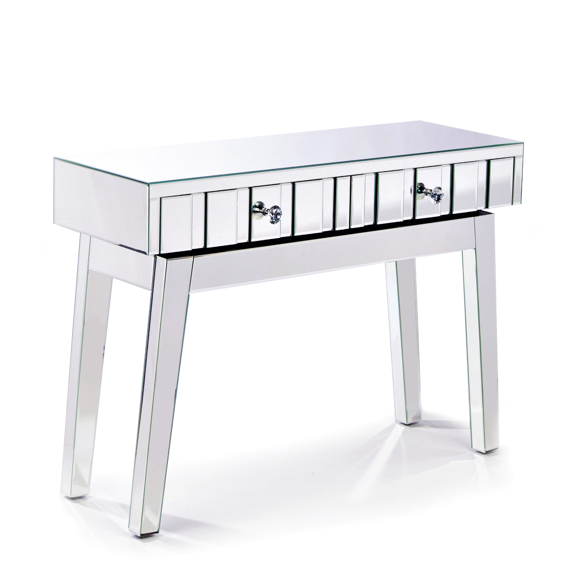 DEVINA Mirrored Console Table