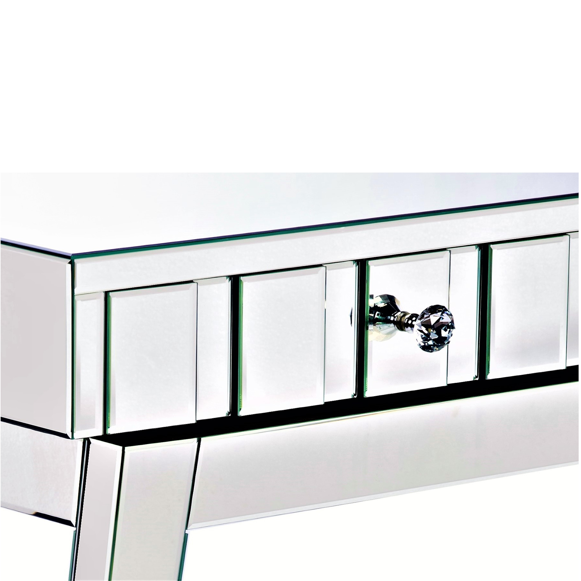 DEVINA Mirrored Console Table