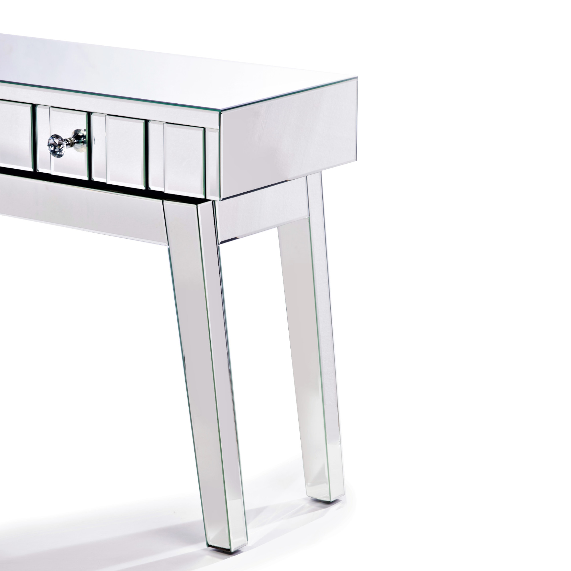 DEVINA Mirrored Console Table