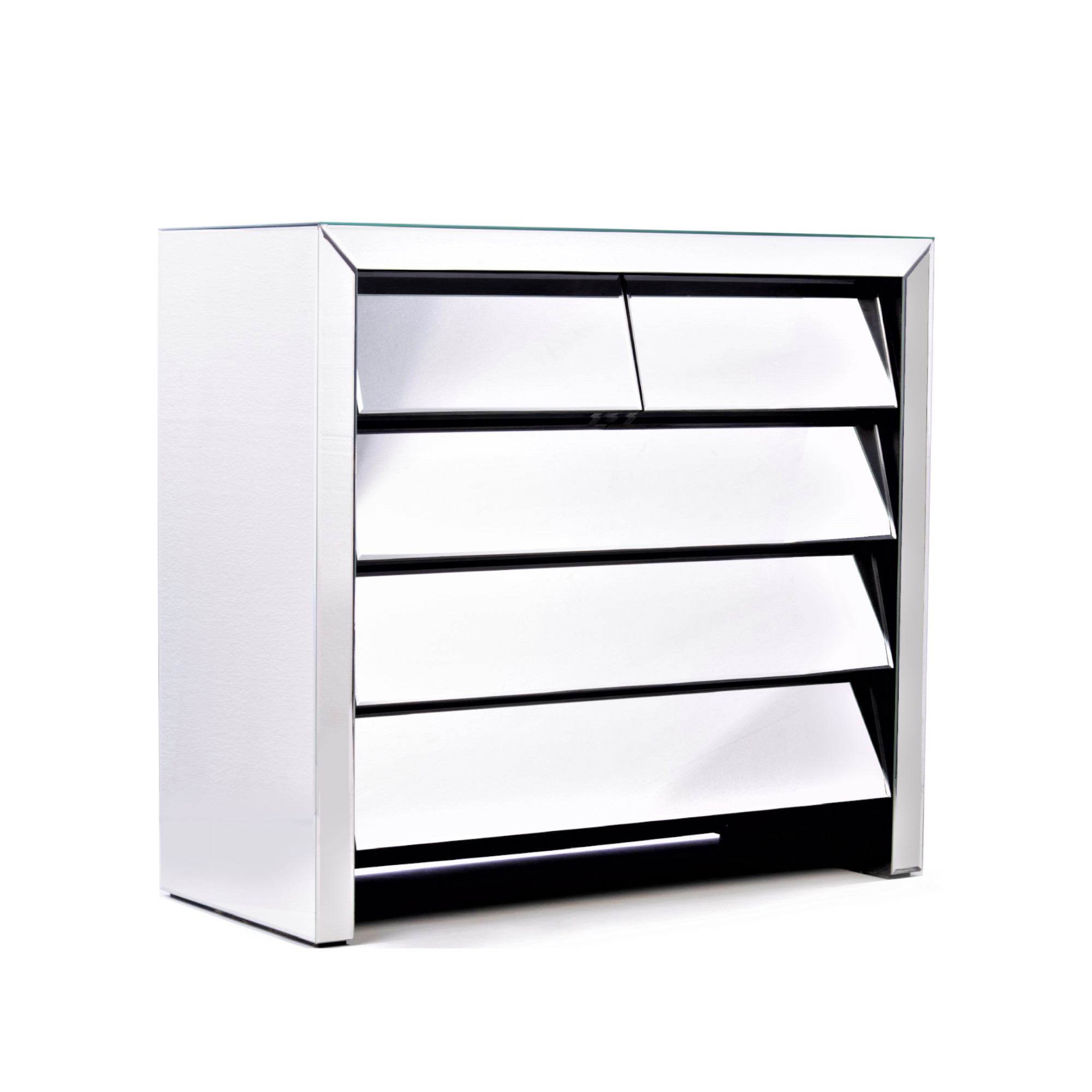 STERLING Mirrored Sideboard Cabinet Highboy