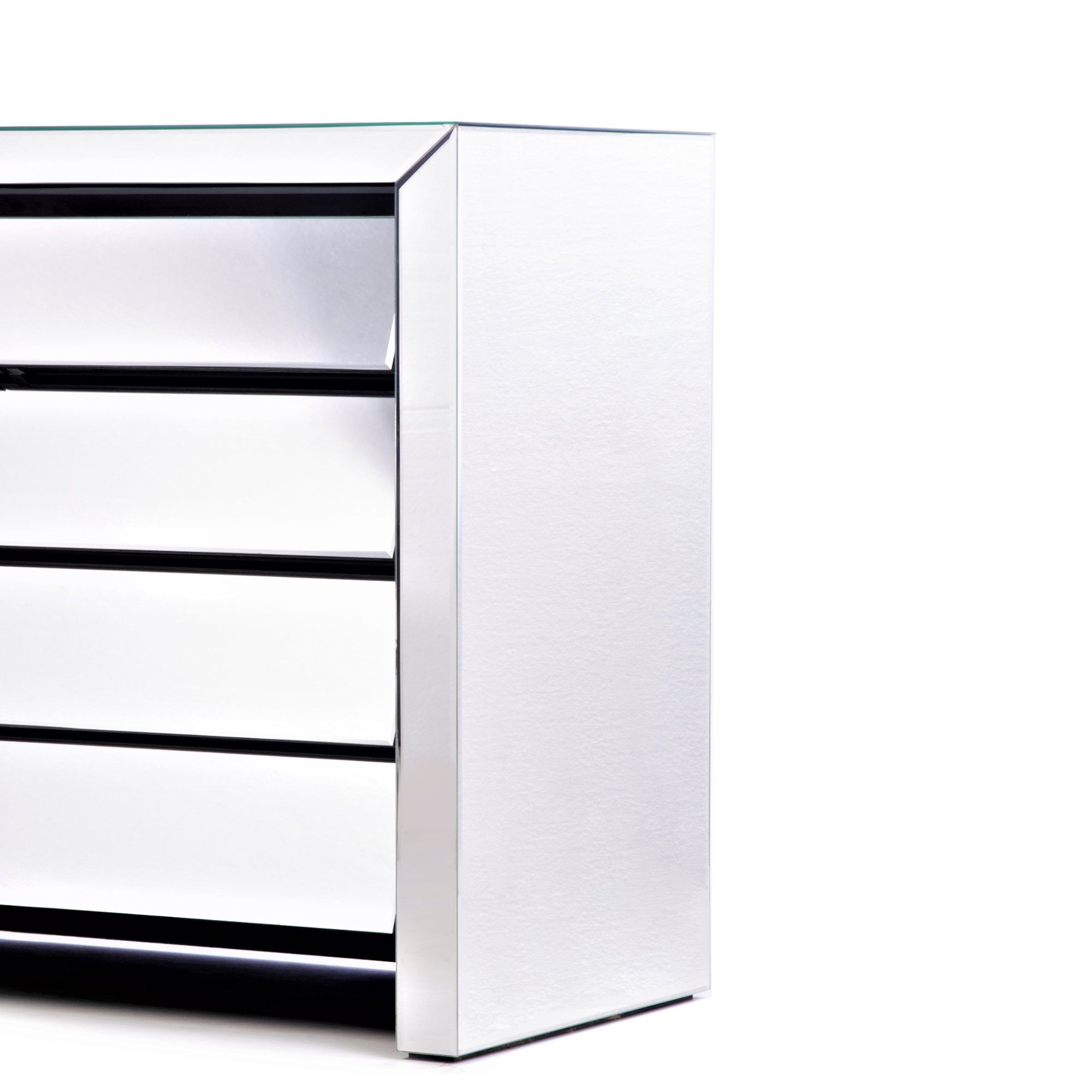 STERLING Mirrored Sideboard Cabinet Highboy