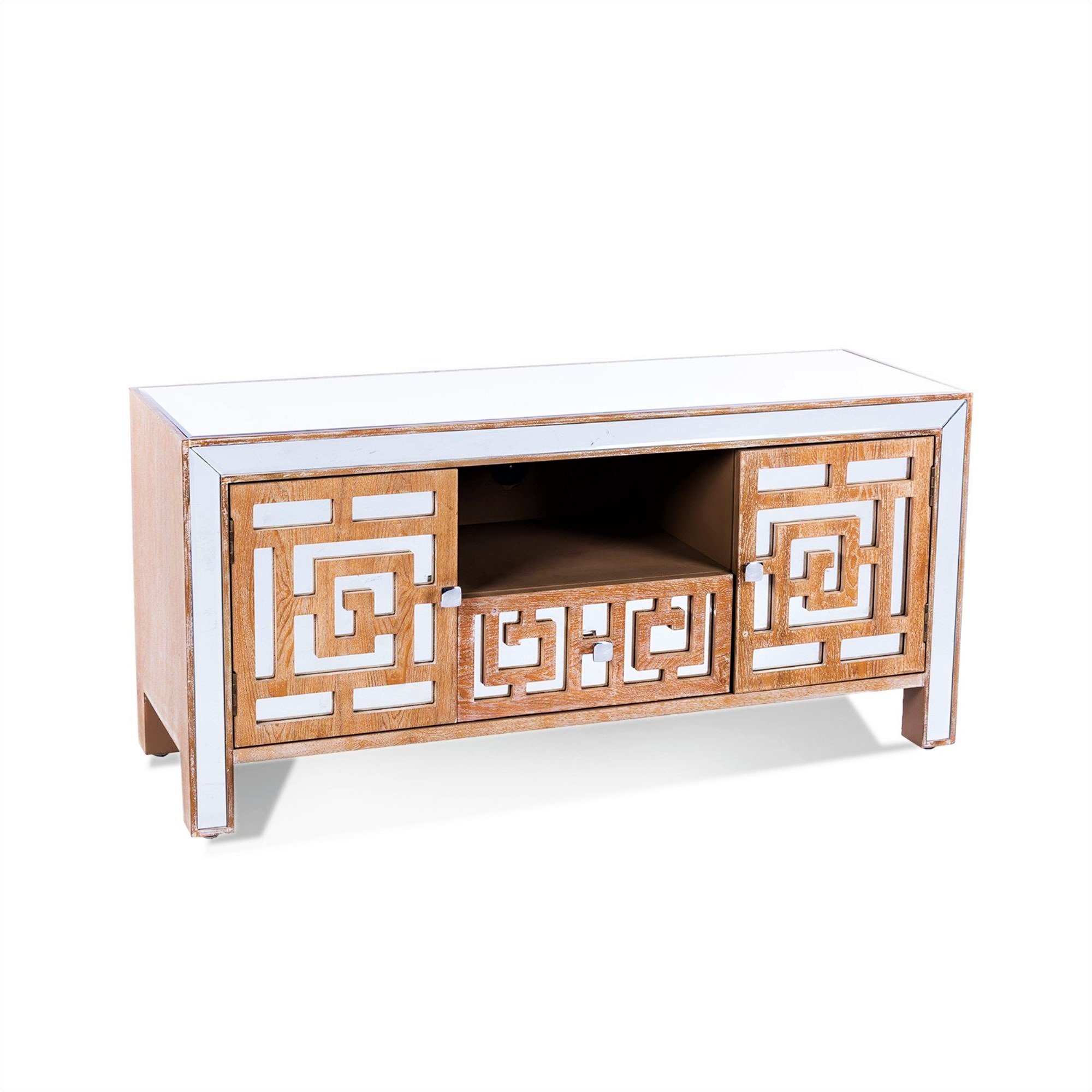 WARREN Mirrored TV-Media Unit