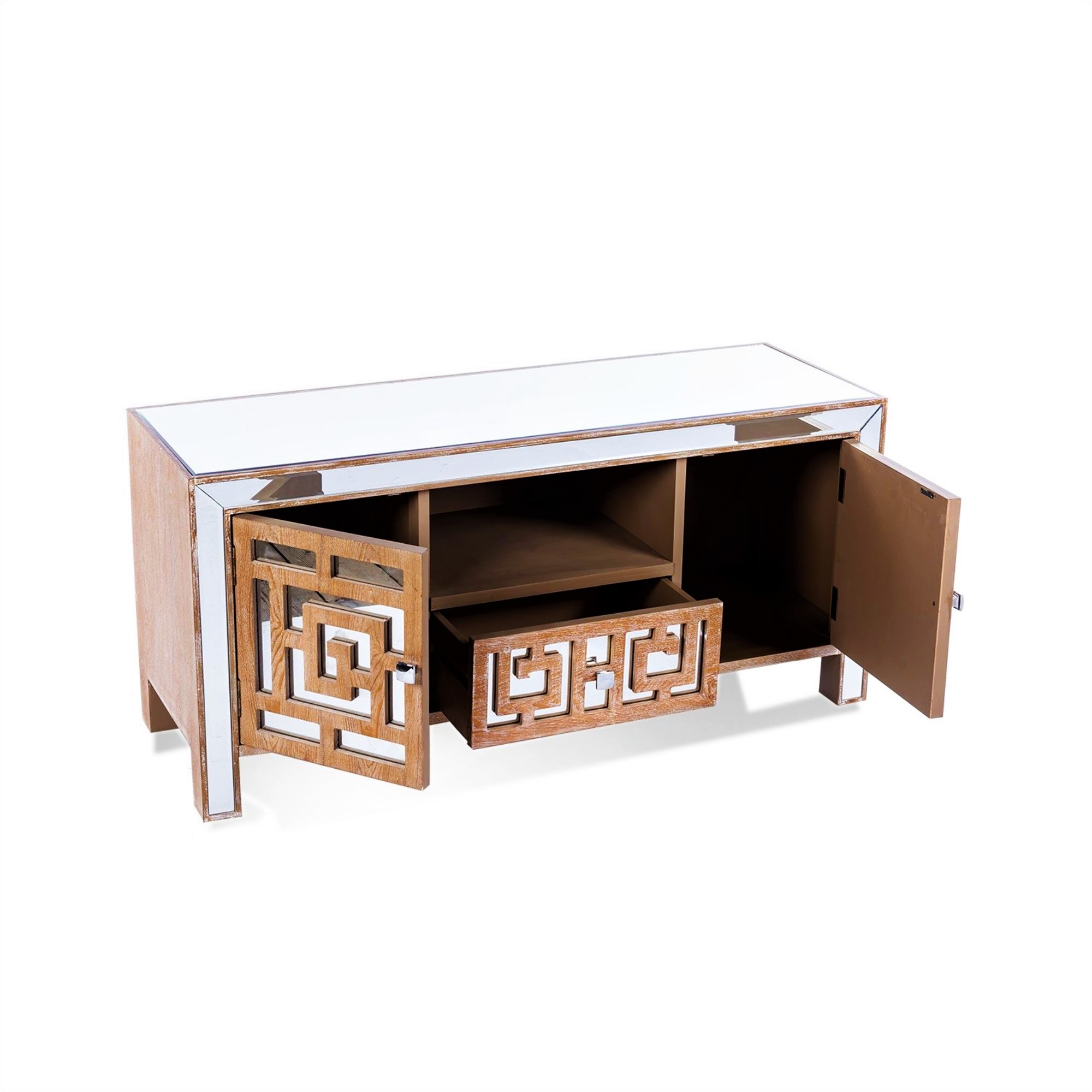 WARREN Mirrored TV-Media Unit