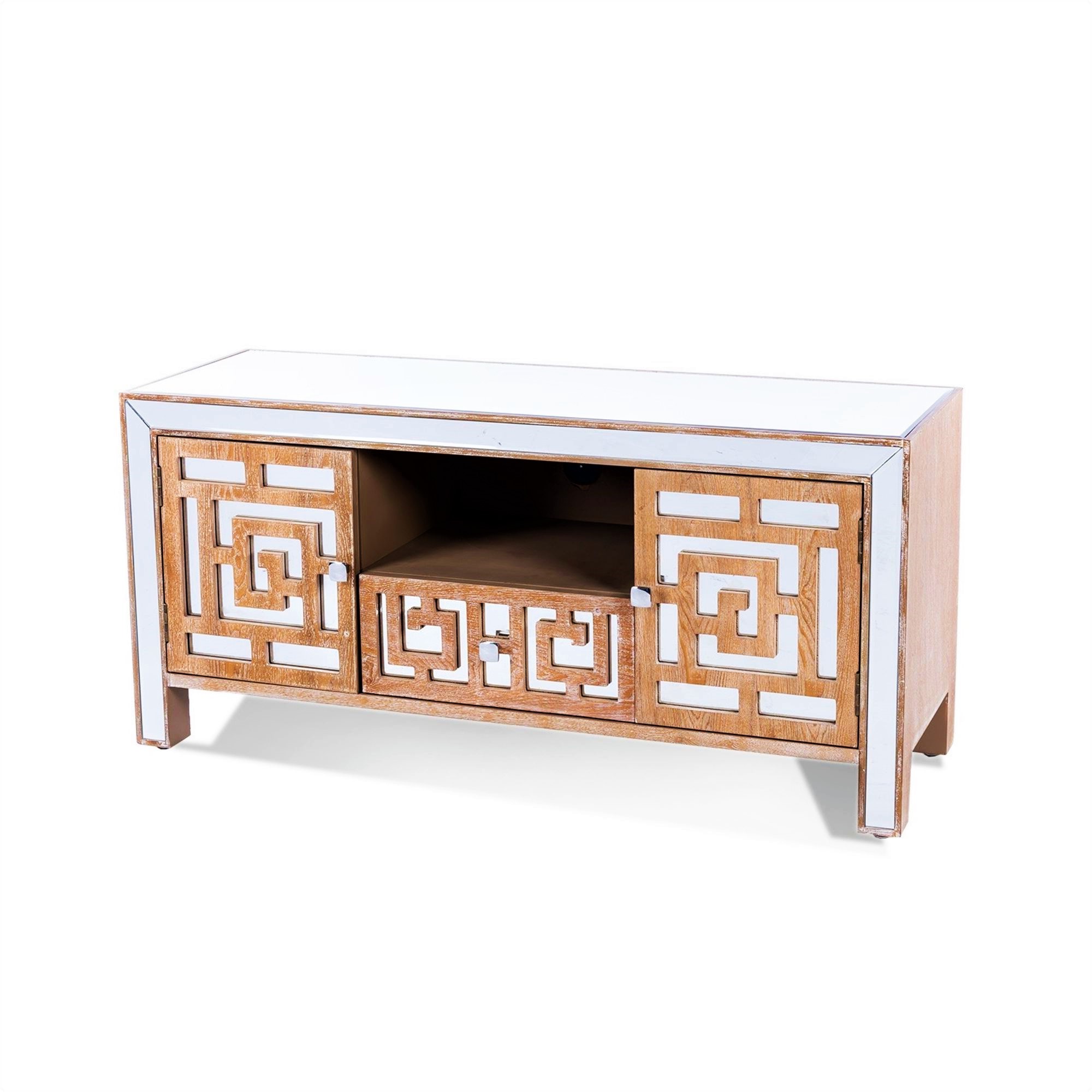 WARREN Mirrored TV-Media Unit