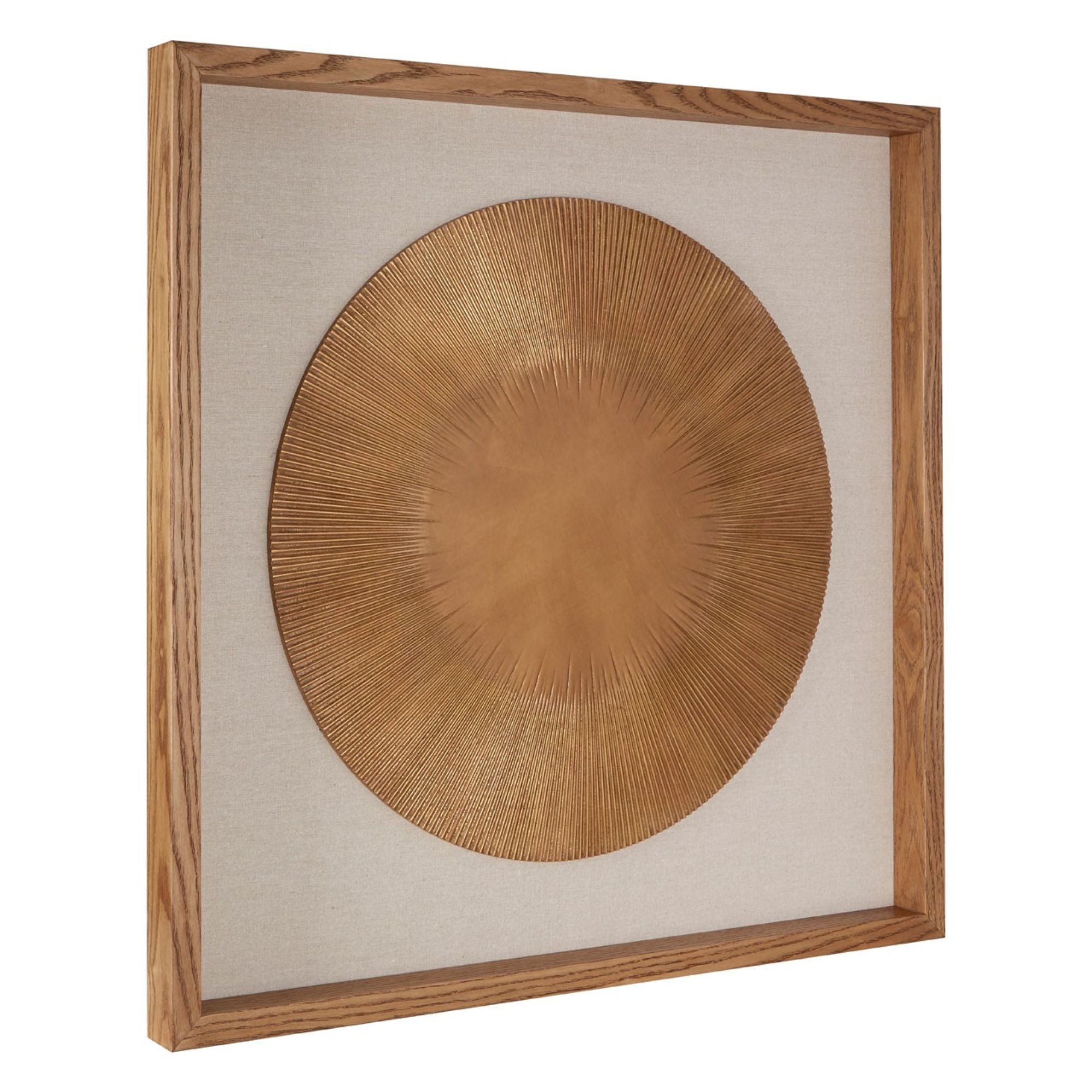 Gold Disc Wall Art - BBWLRT01
