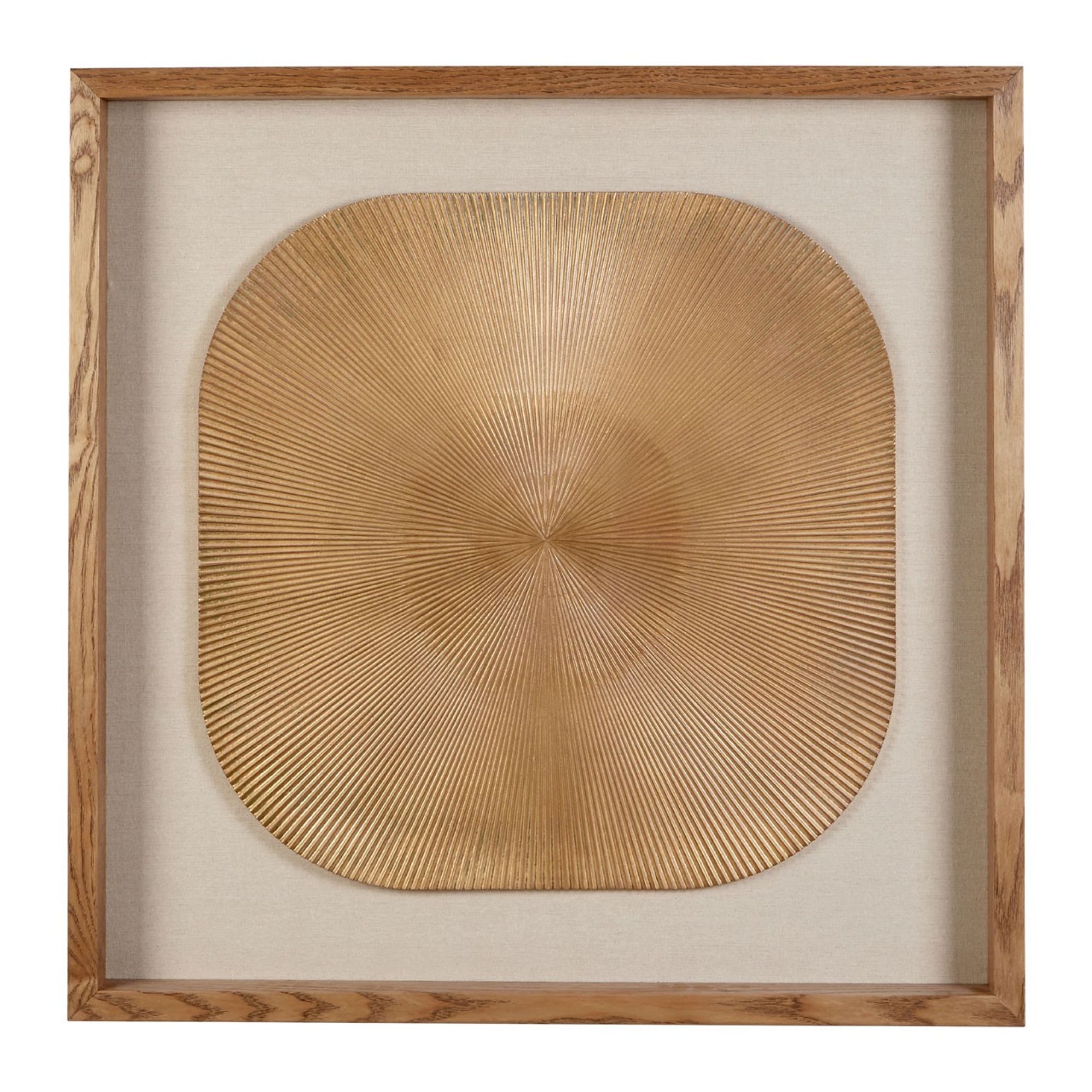 Gold Abstract Wall Art - BBWLRT02