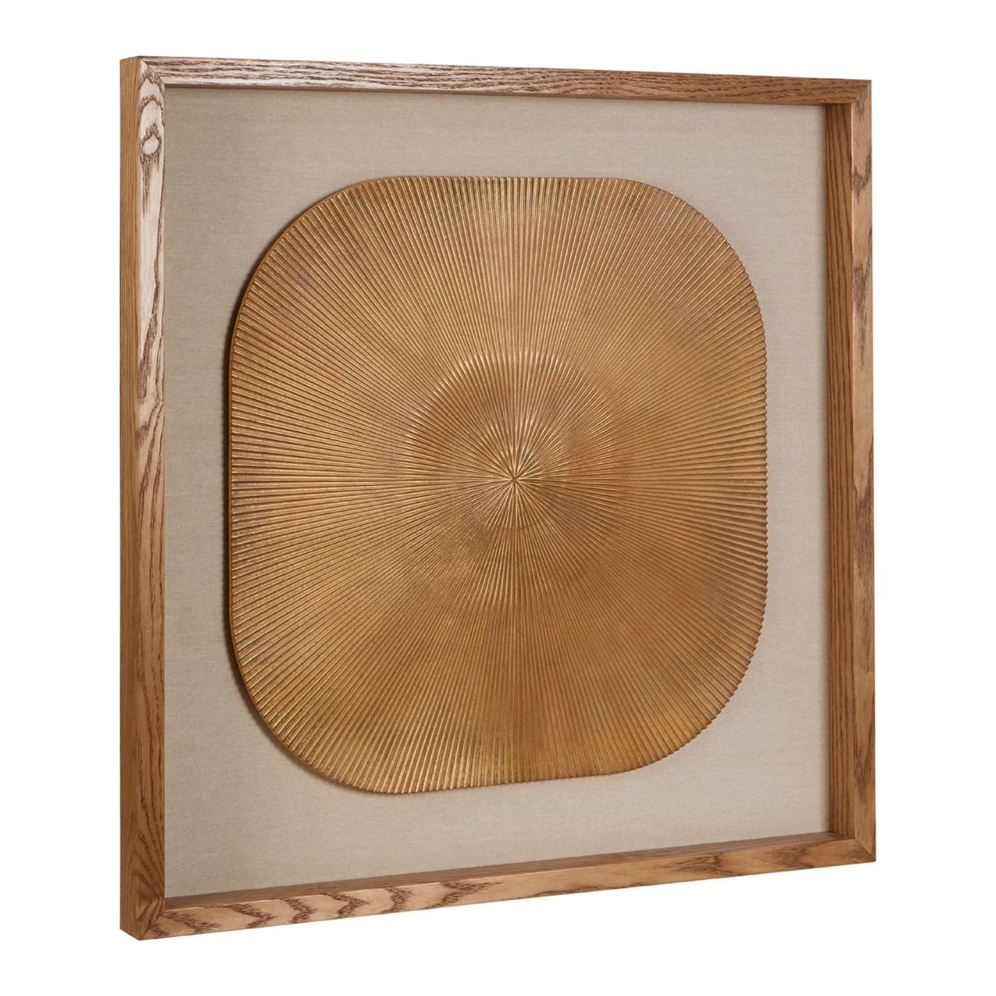 Gold Abstract Wall Art - BBWLRT02