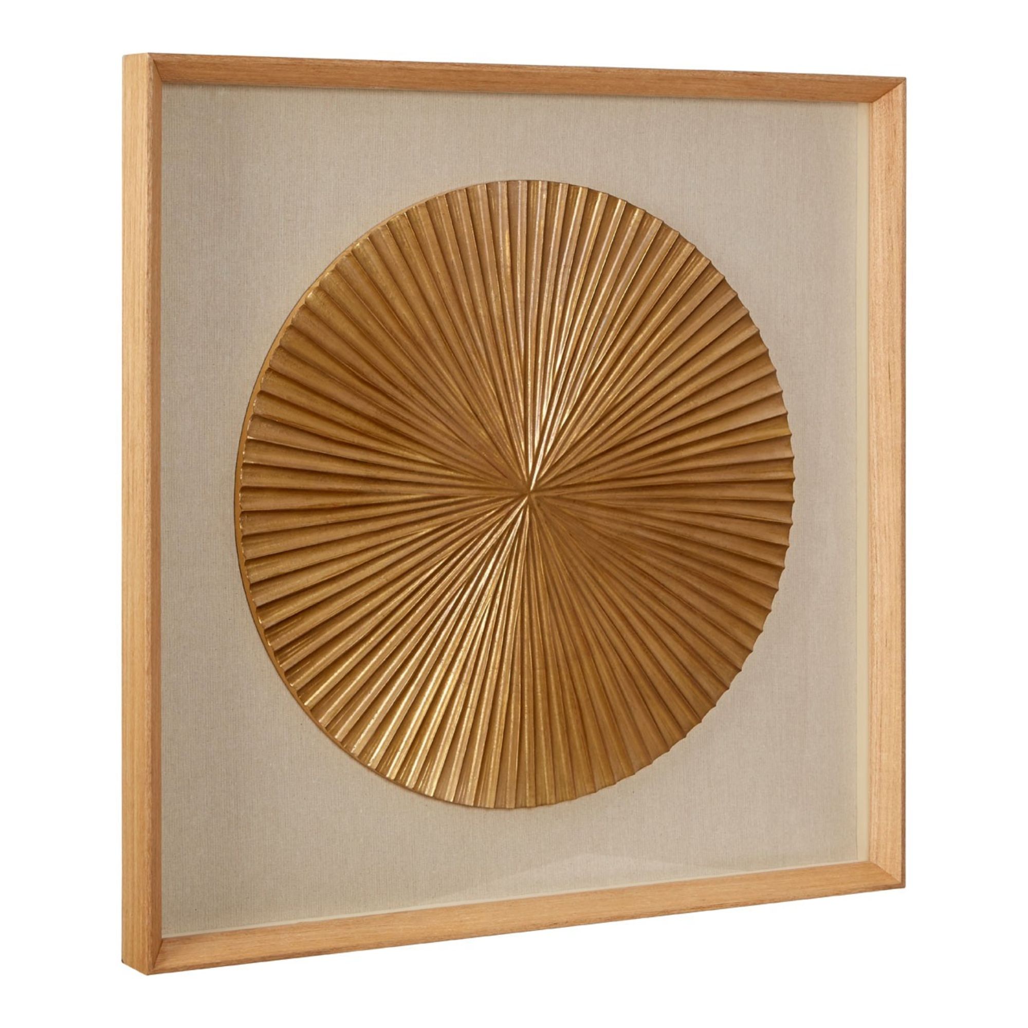 Gold Disc Wall Art - BBWLRT03