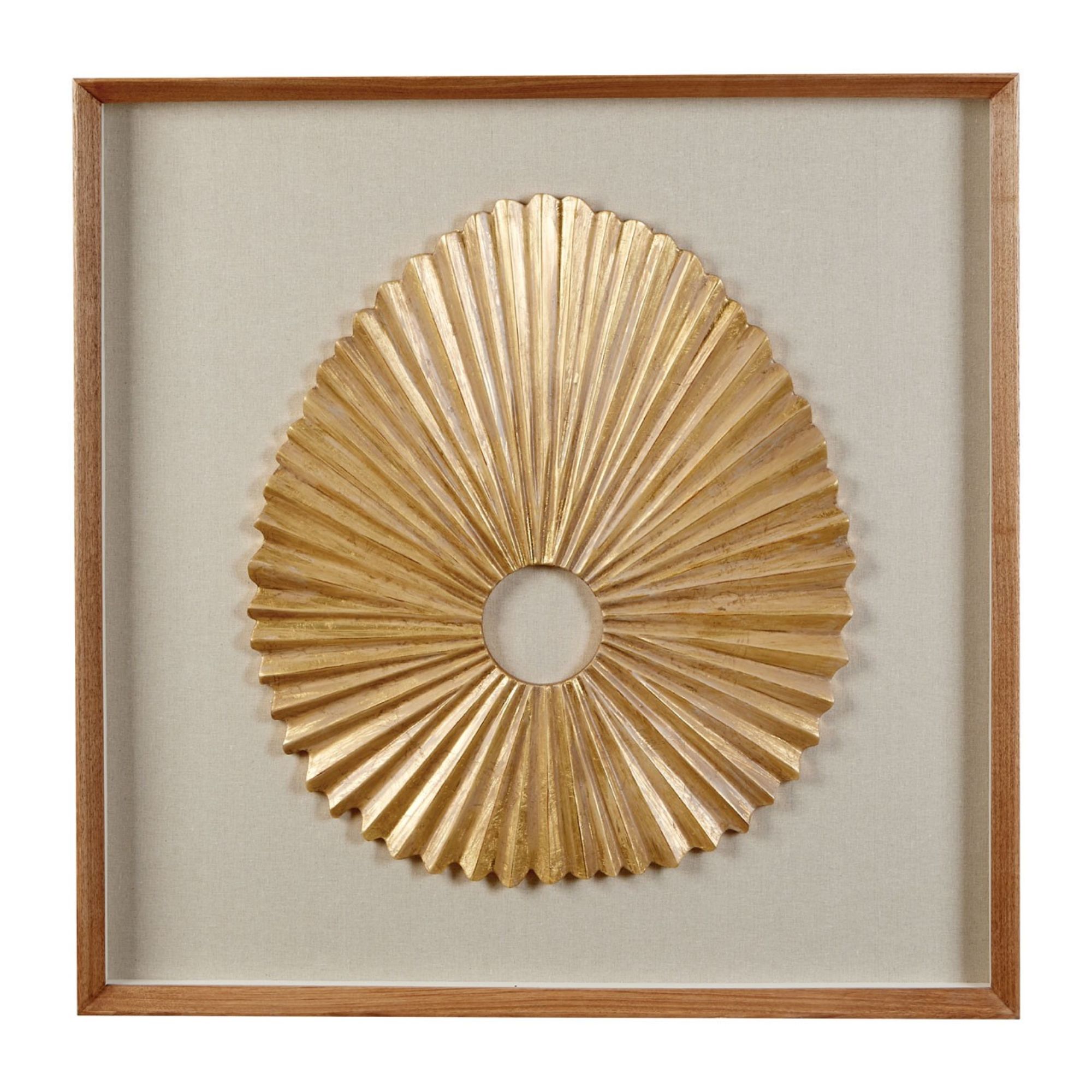 Gold Abstract Wall Art - BBWLRT04