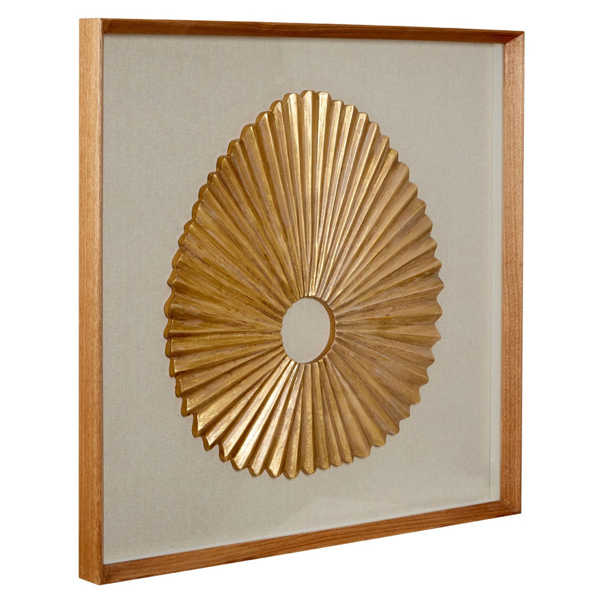 Gold Abstract Wall Art - BBWLRT04