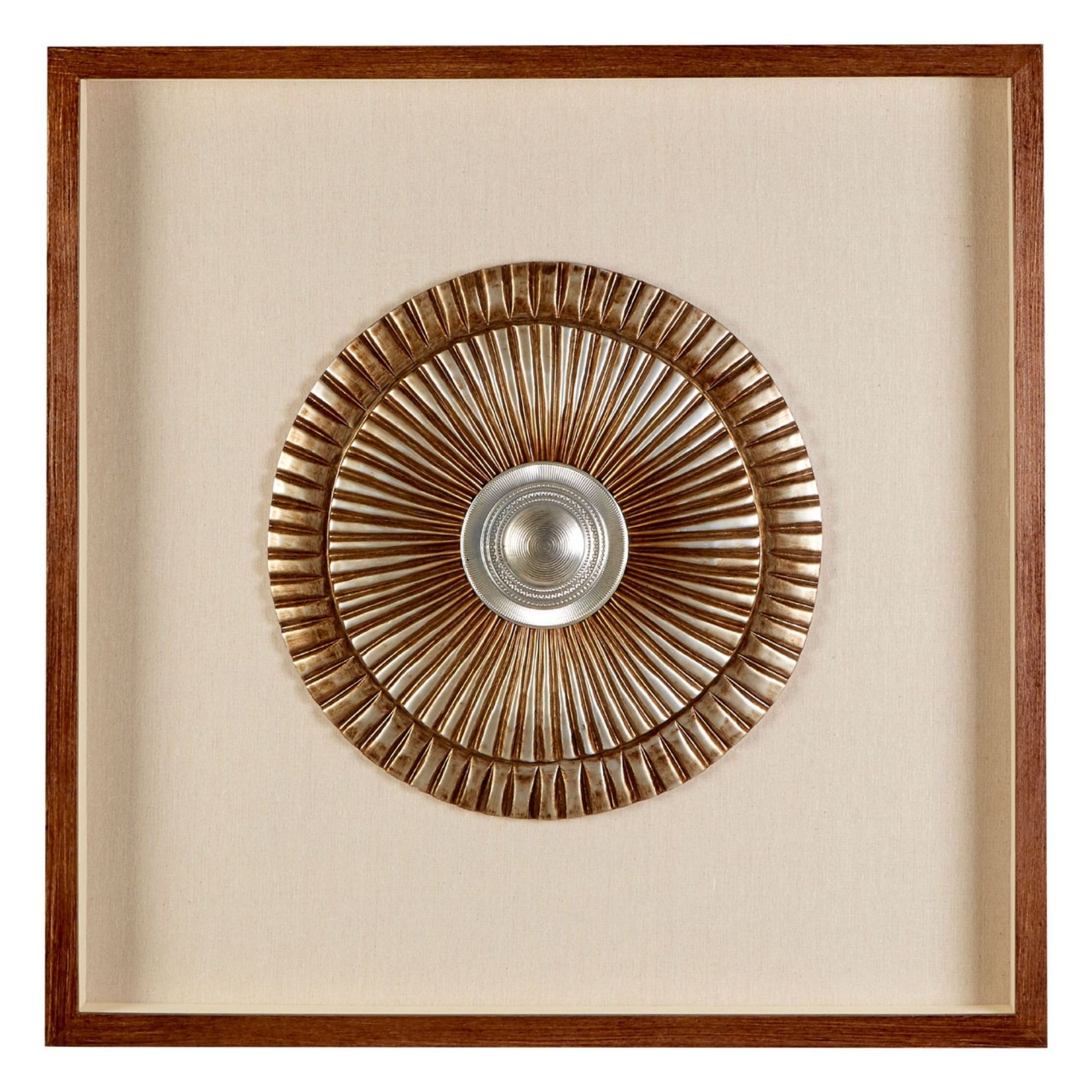 Gold Disc Wall Art - BBWLRT05