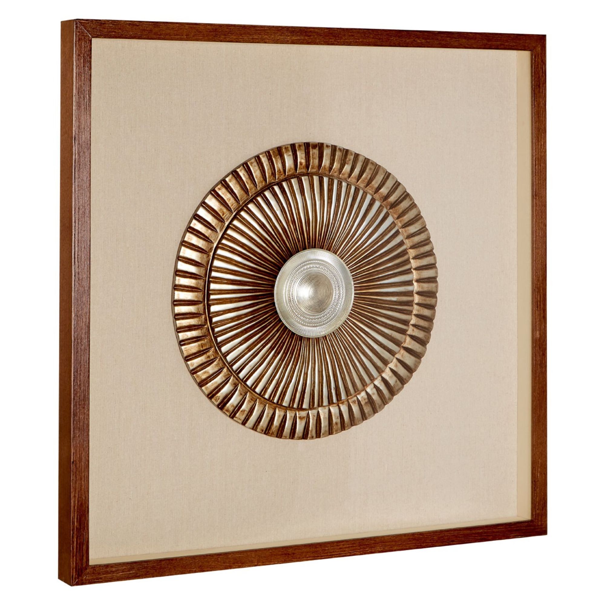Gold Disc Wall Art - BBWLRT05