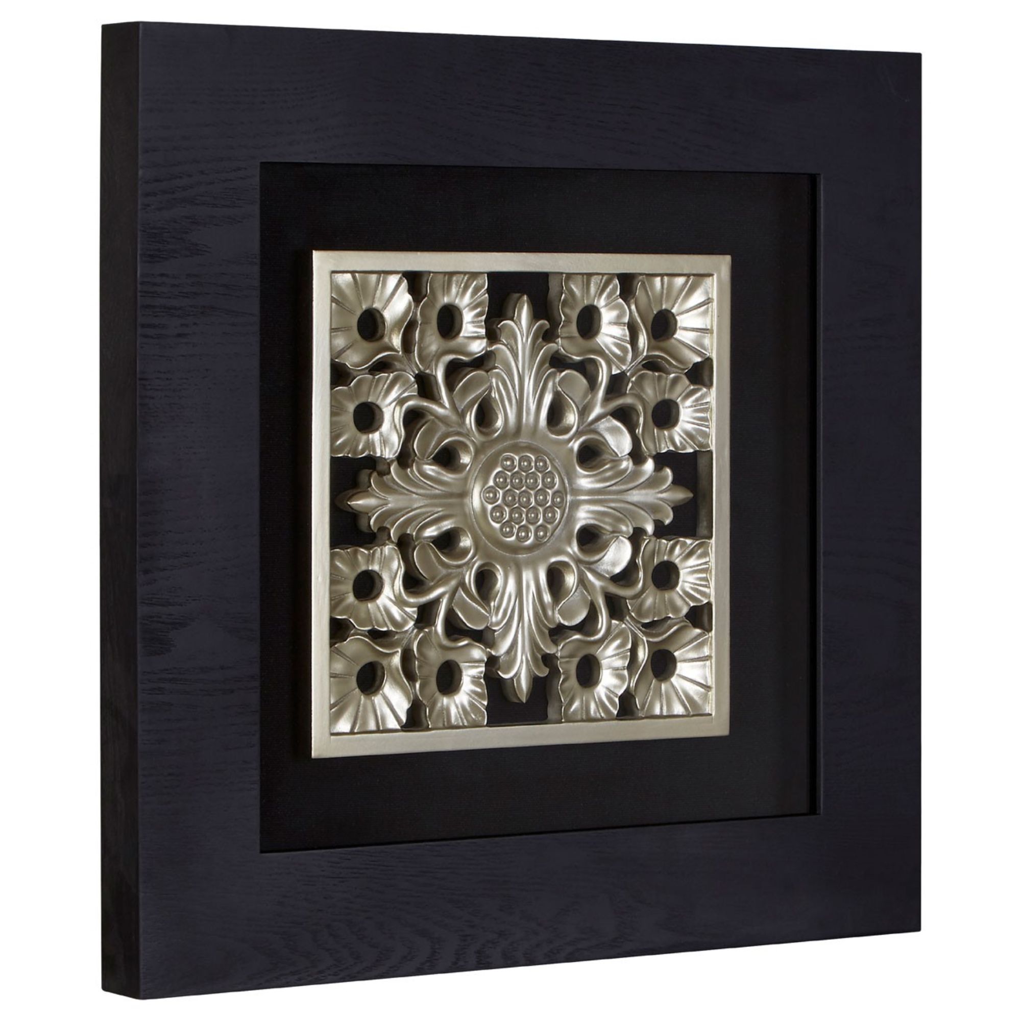 Silver Ornate Wall Art - BBWLRT11