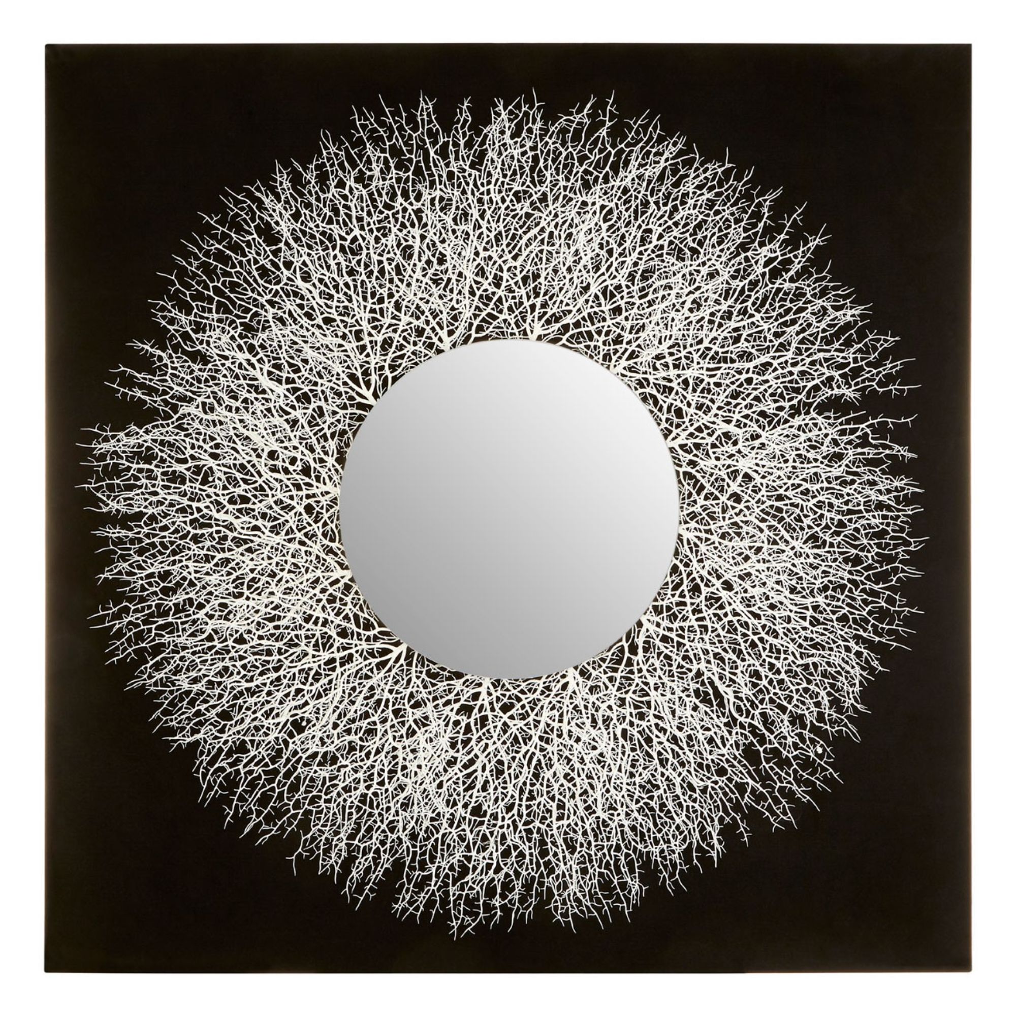 Silver Abstract Wall Art - BBWLRT14
