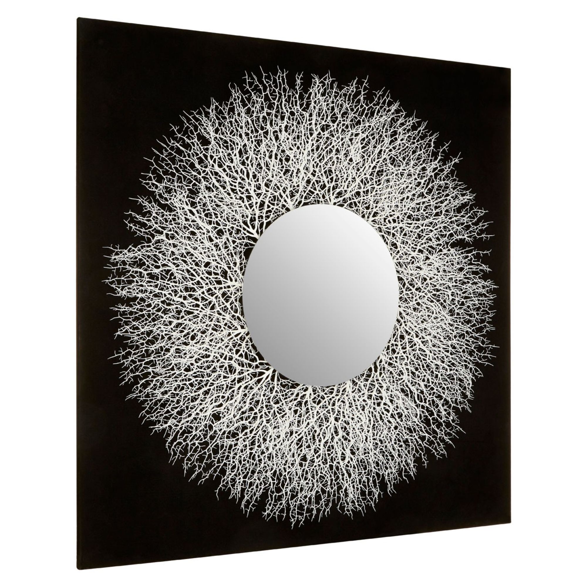 Silver Abstract Wall Art - BBWLRT14