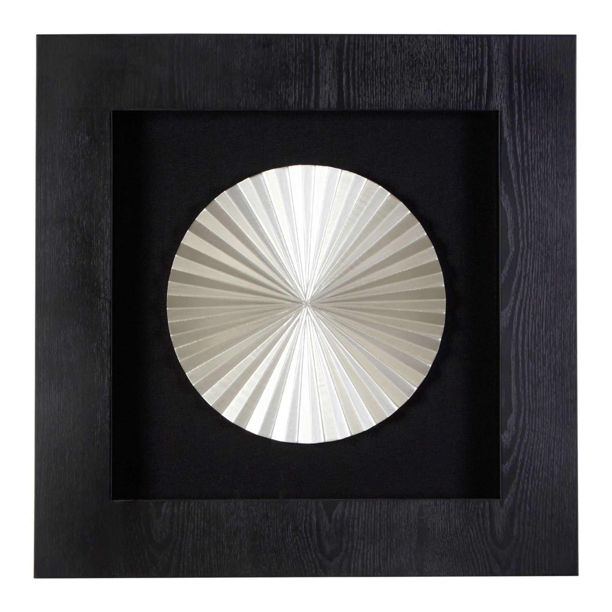Silver Disc Wall Art - BBWLRT15