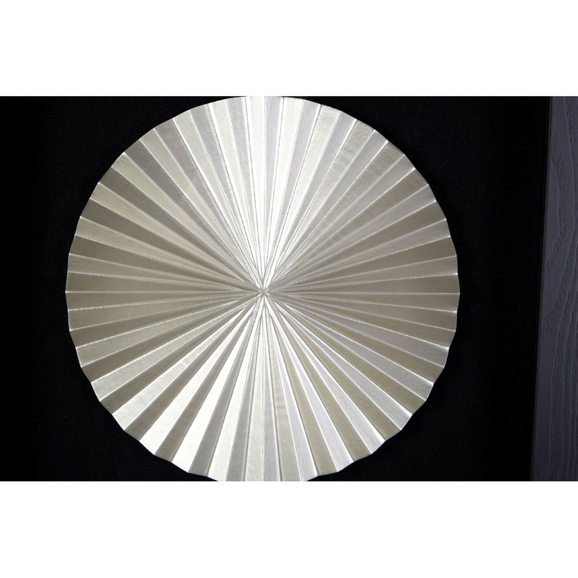 Silver Disc Wall Art - BBWLRT15