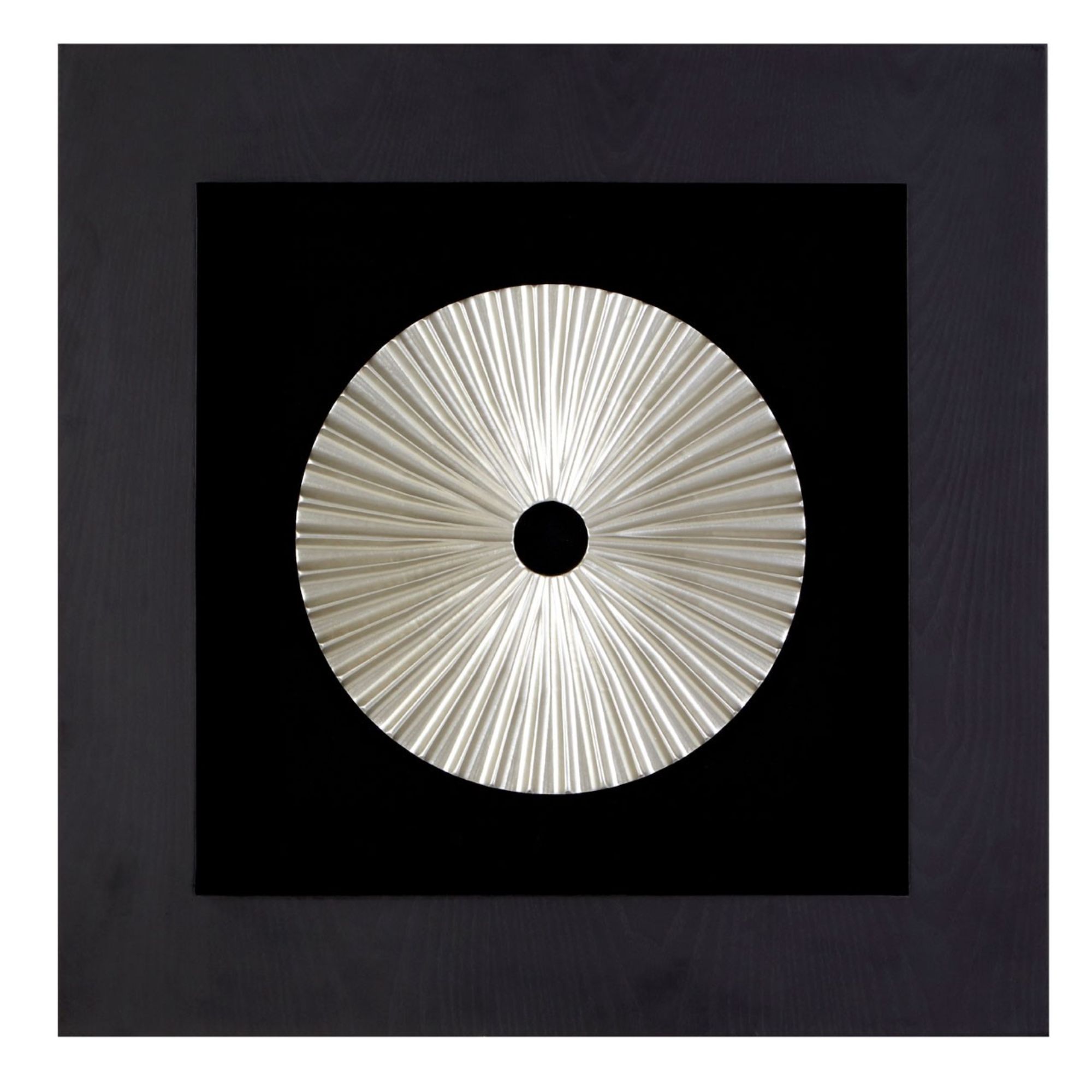 Silver Disc Wall Art - BBWLRT16