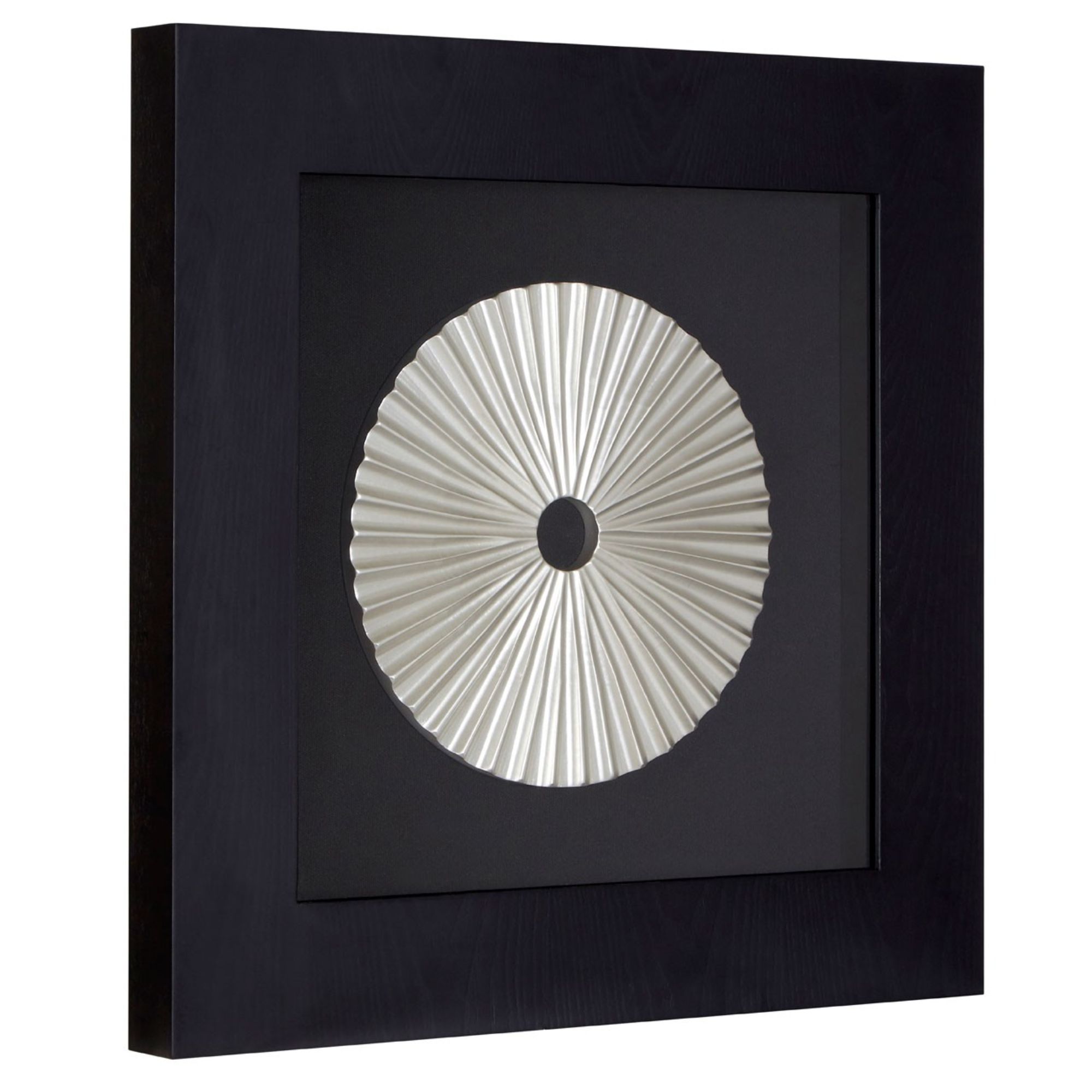 Silver Disc Wall Art - BBWLRT16